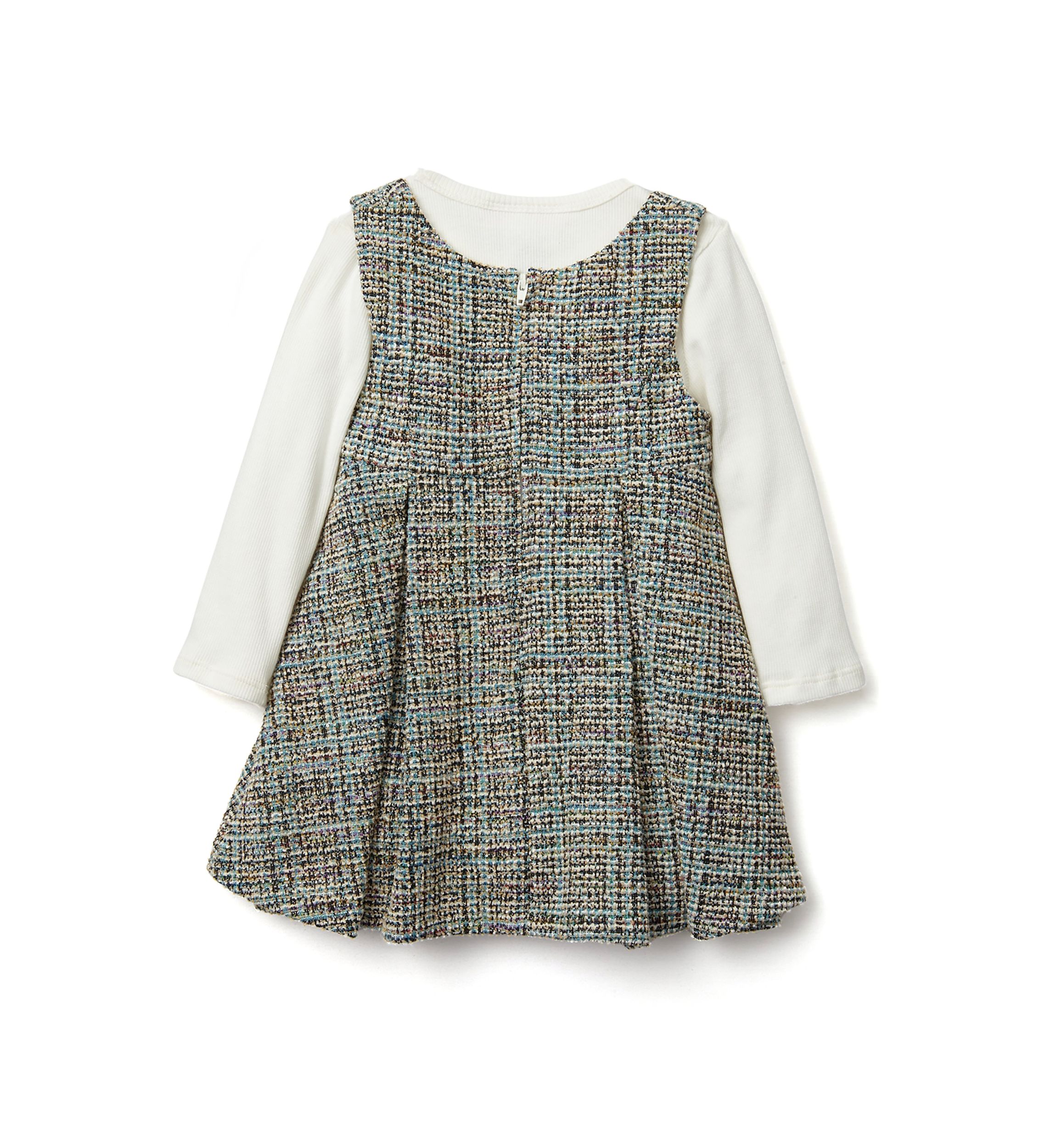 Baby Girls Bouclé Jumper Dress Set