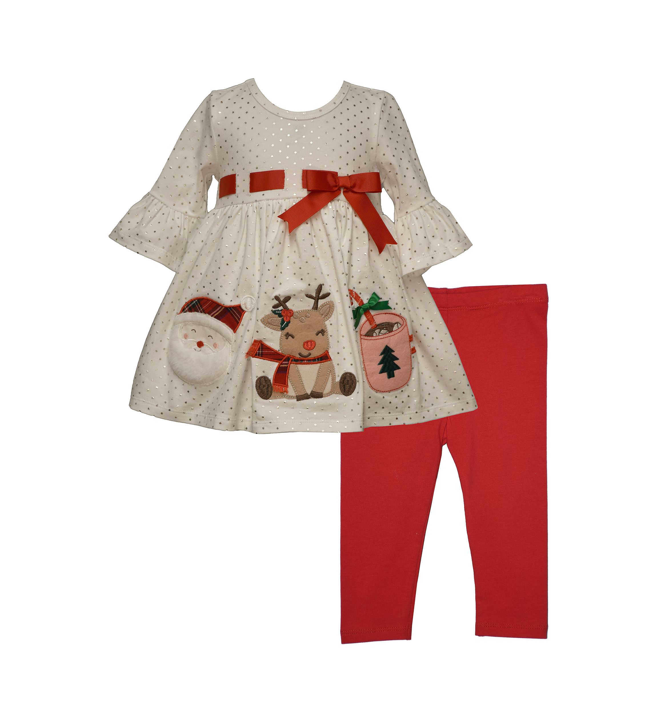 Toddler Girls Ornament Set 