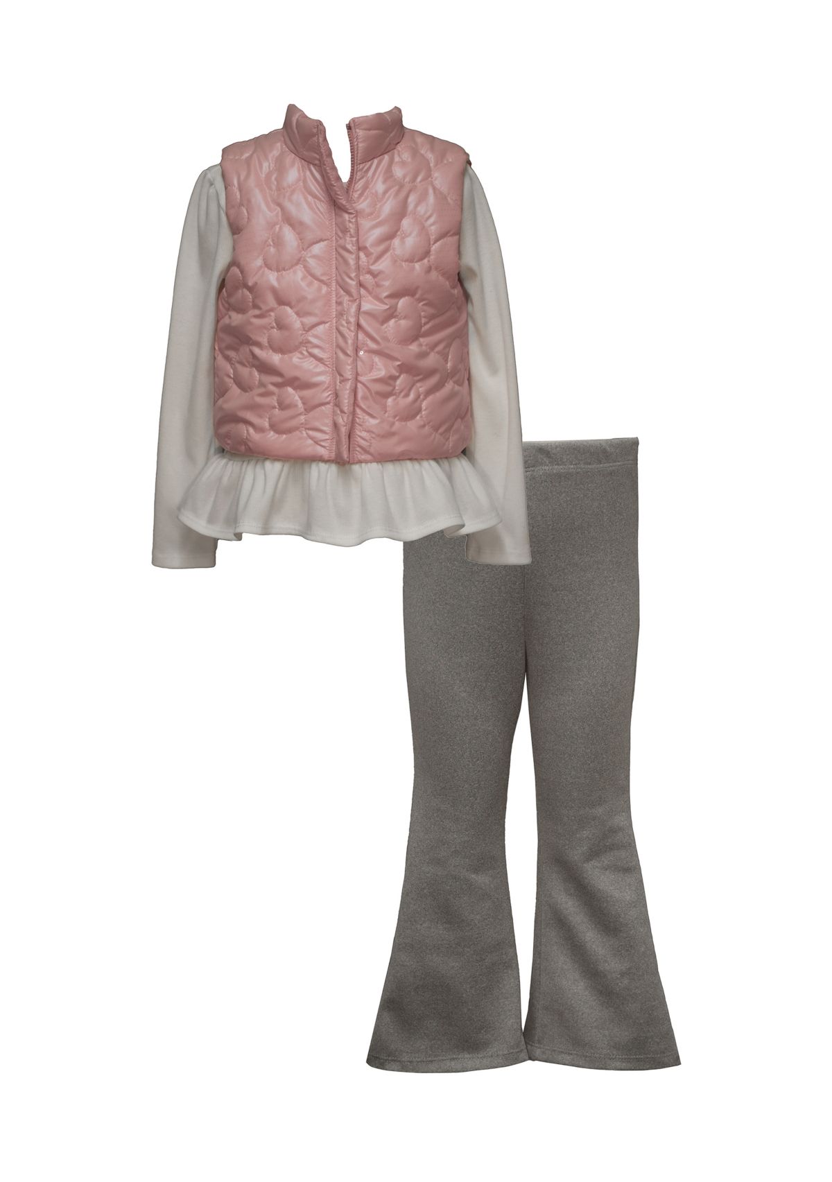 Toddlers Girls 3-Piece Vest Set