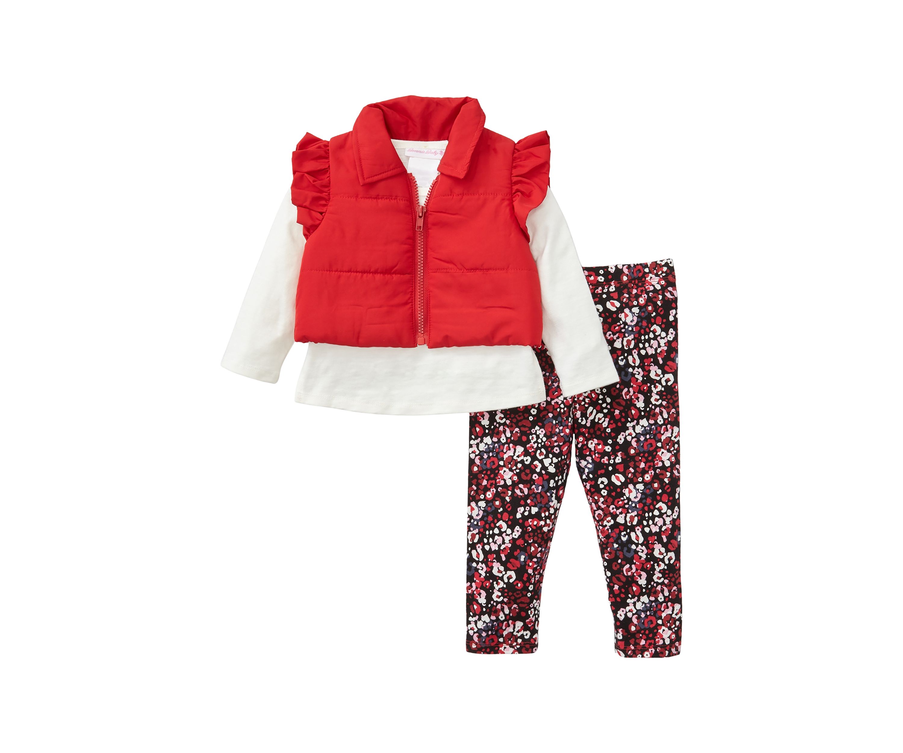 Baby Girls 3 Piece Vest Set