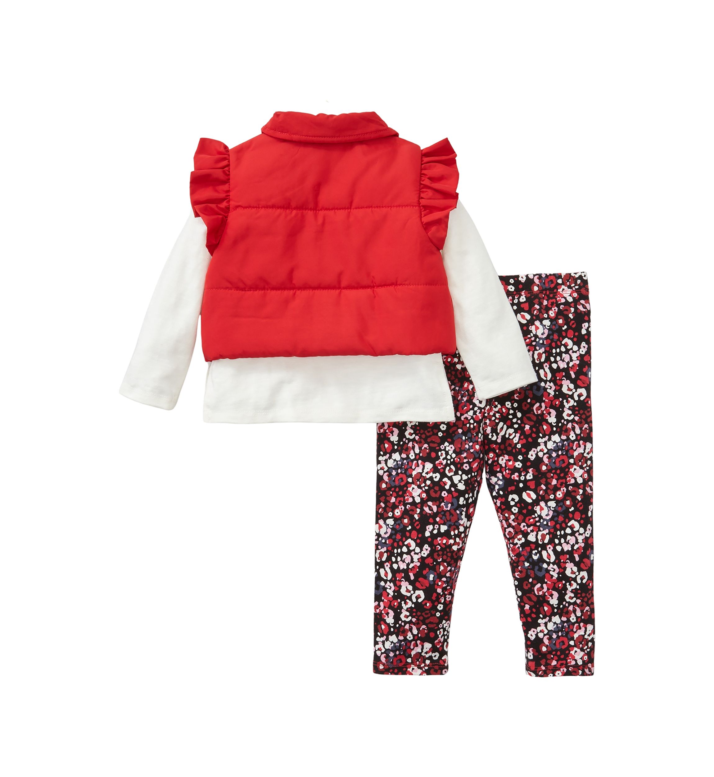 Baby Girls 3 Piece Vest Set