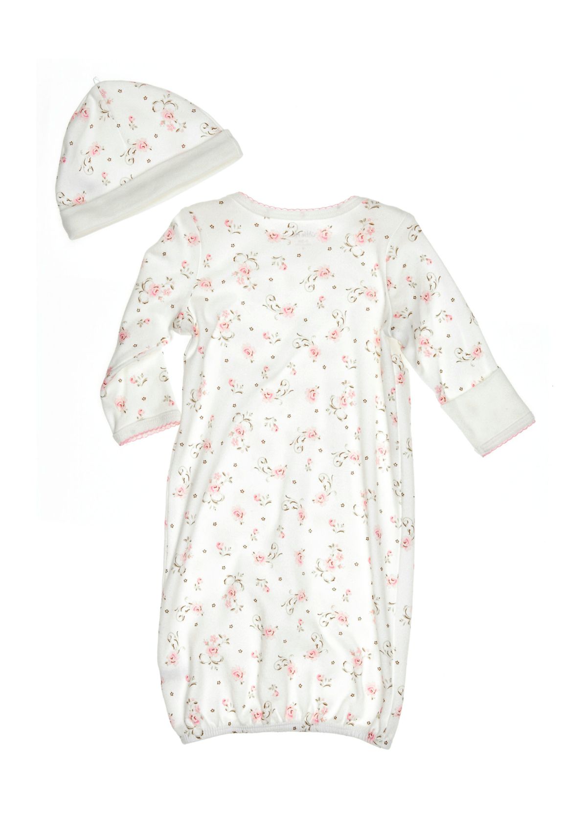 Vintage Rose Gown with Hat