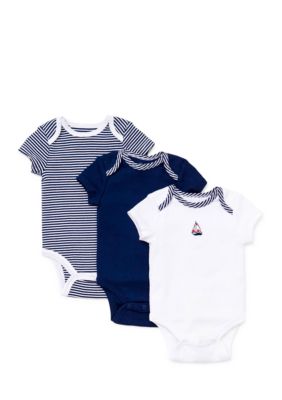 3-Pack Sailboat Bodysuits