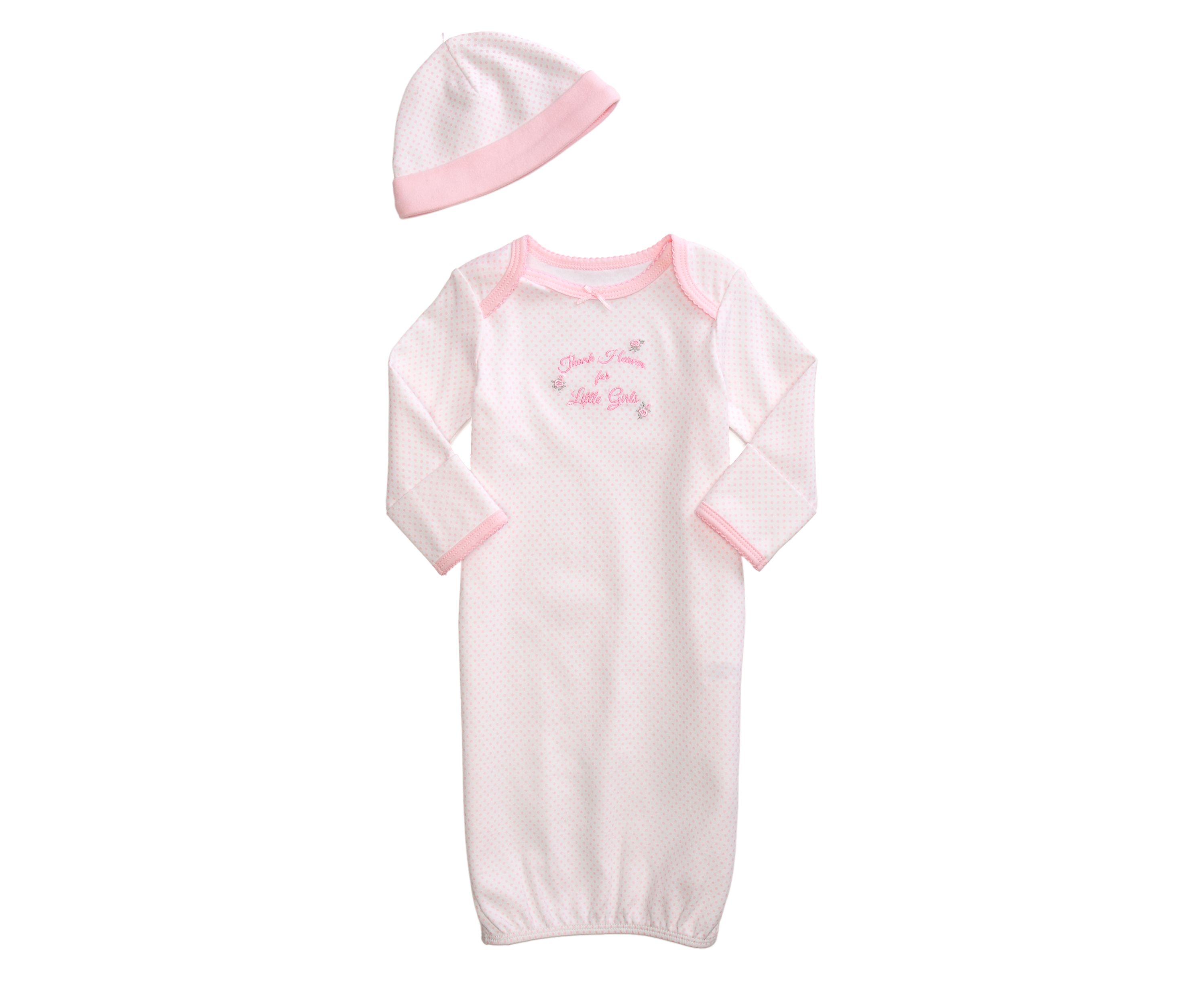 Thank Heaven For Little Girls Gown with Hat