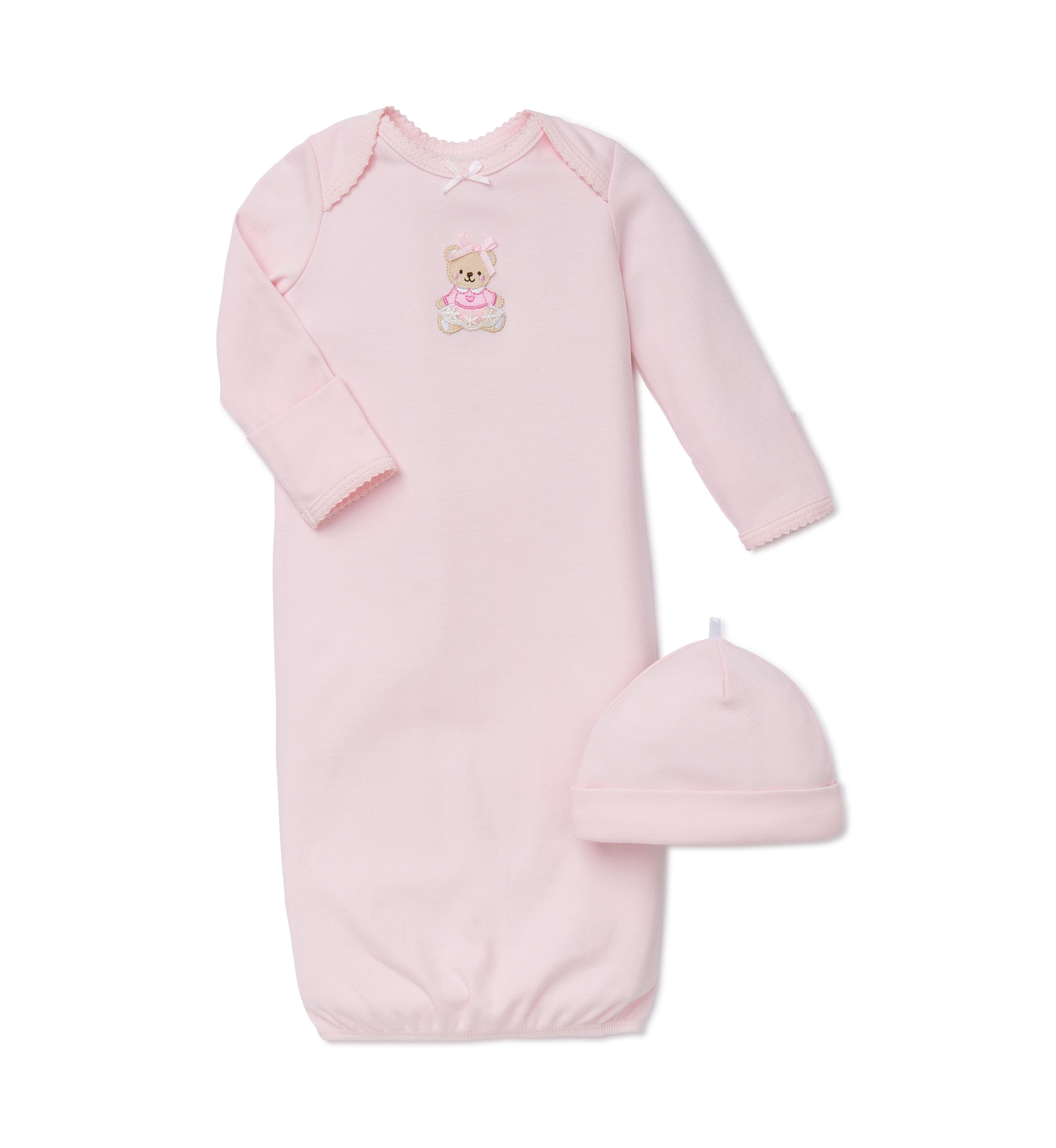 2-Piece Bear Gown and Hat Set