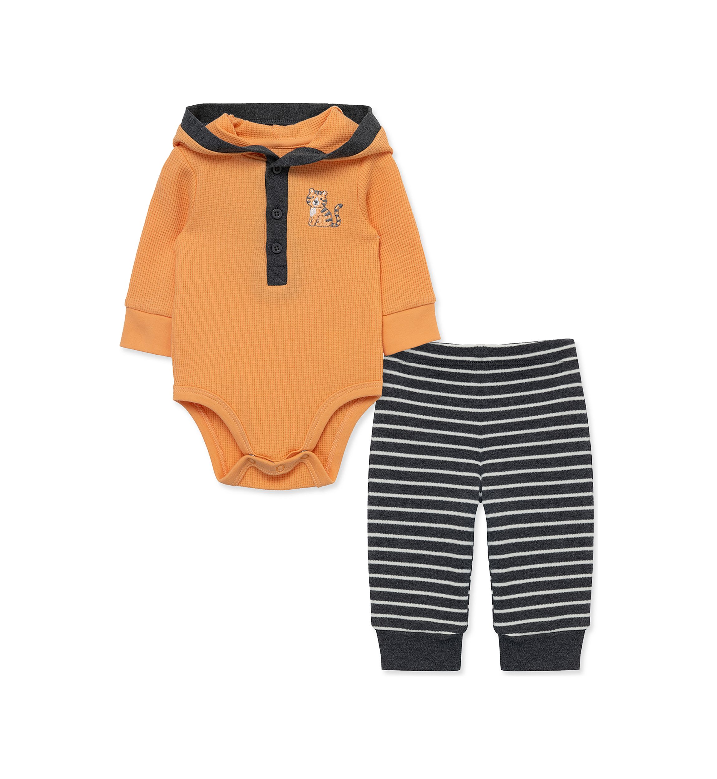 Baby Boys Tiger Bodysuit and Pants Set