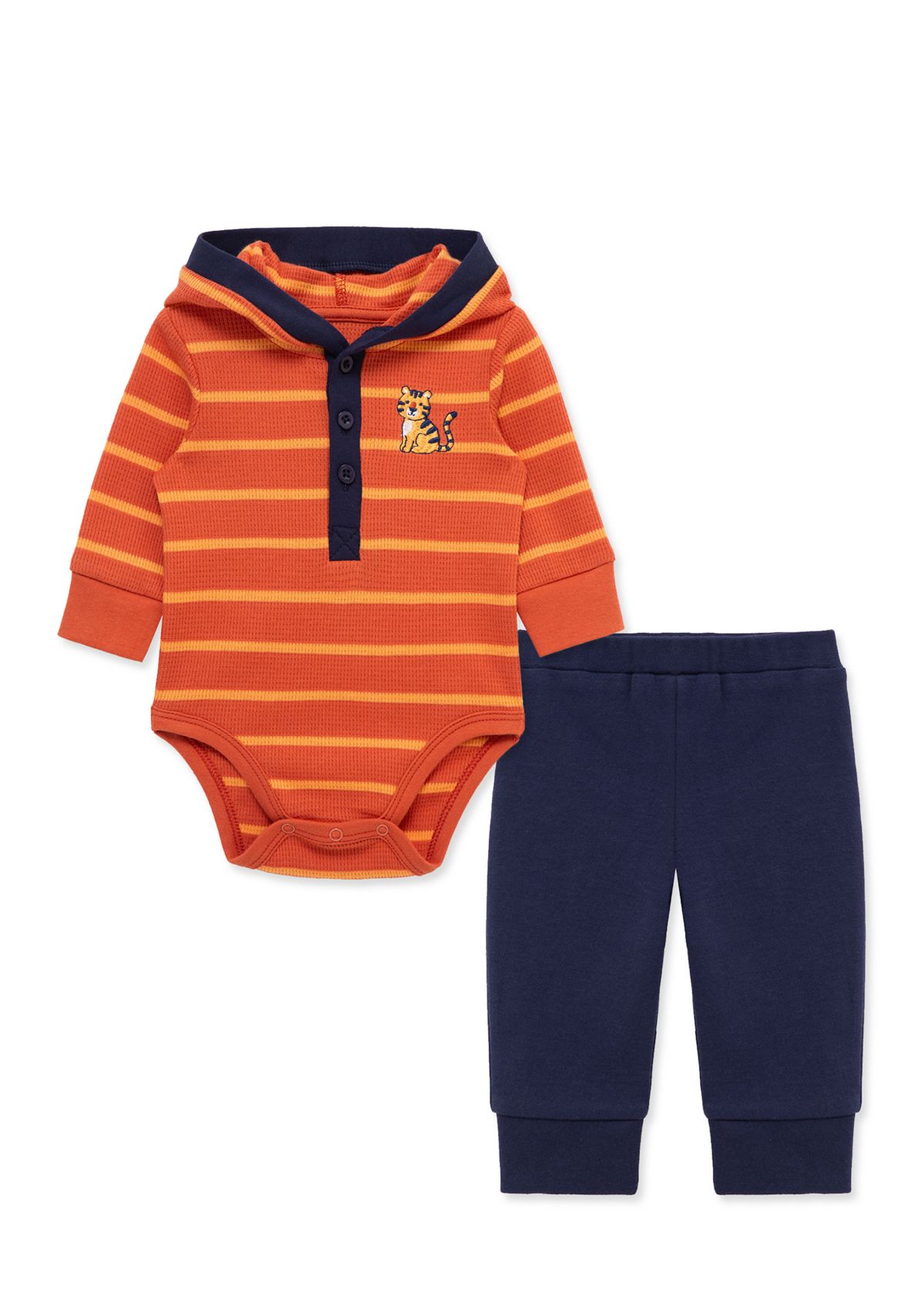 Baby Boys Tiger Bodysuit and Pant Set