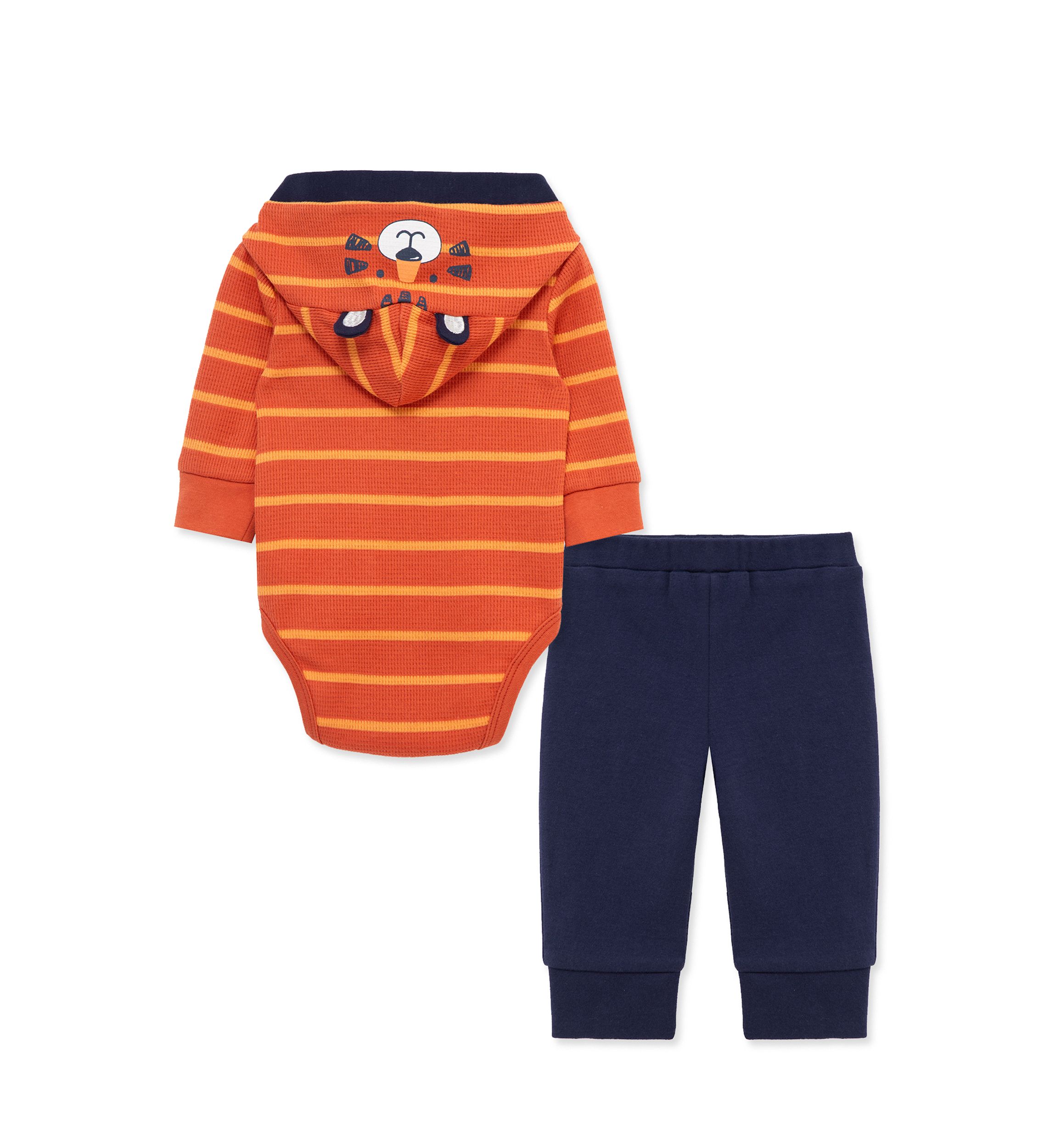 Baby Boys Tiger Bodysuit and Pant Set