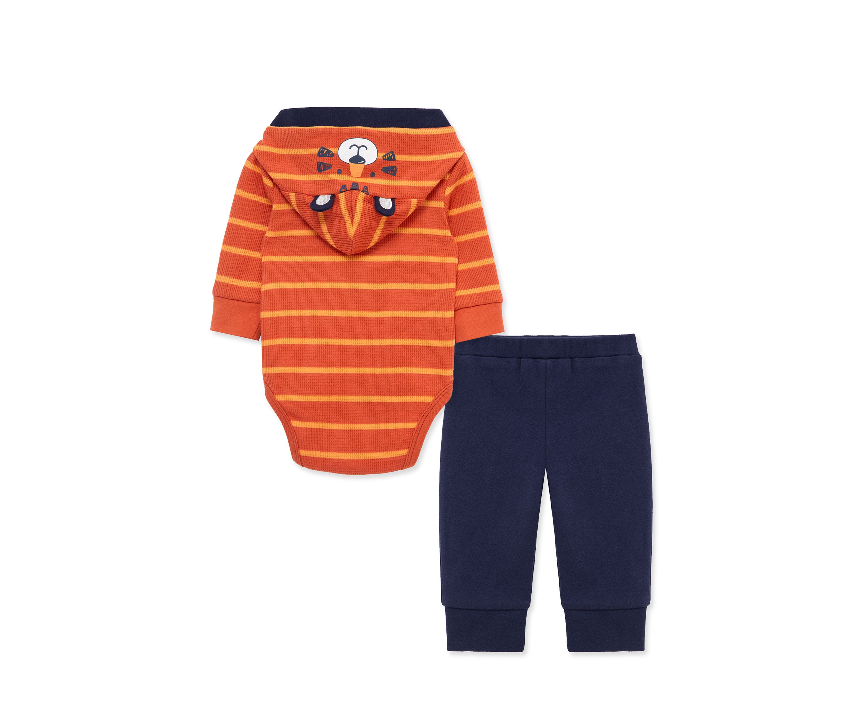 Baby Boys Tiger Bodysuit and Pant Set