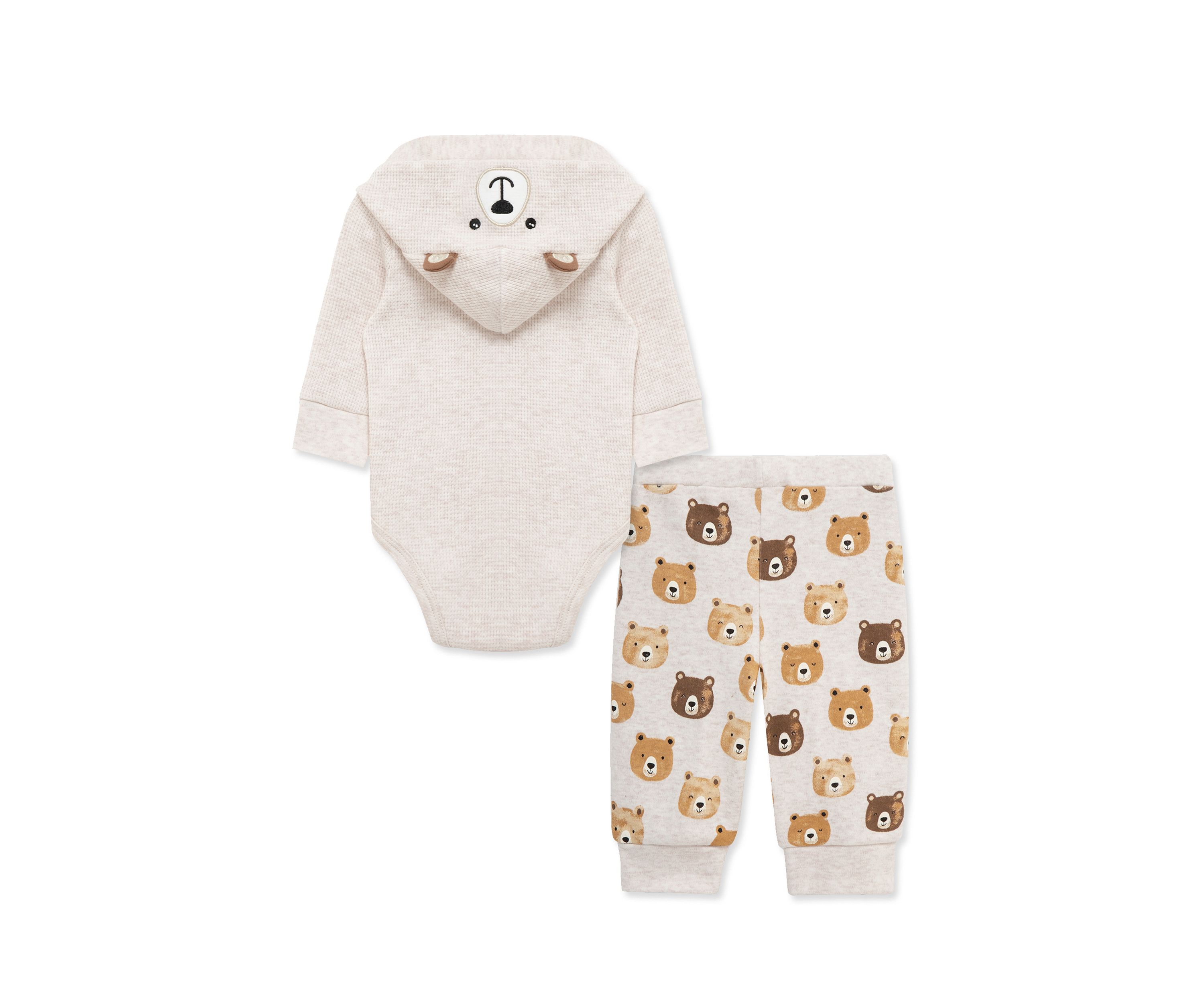 Baby Boys Bear Bodysuit and Pants Set