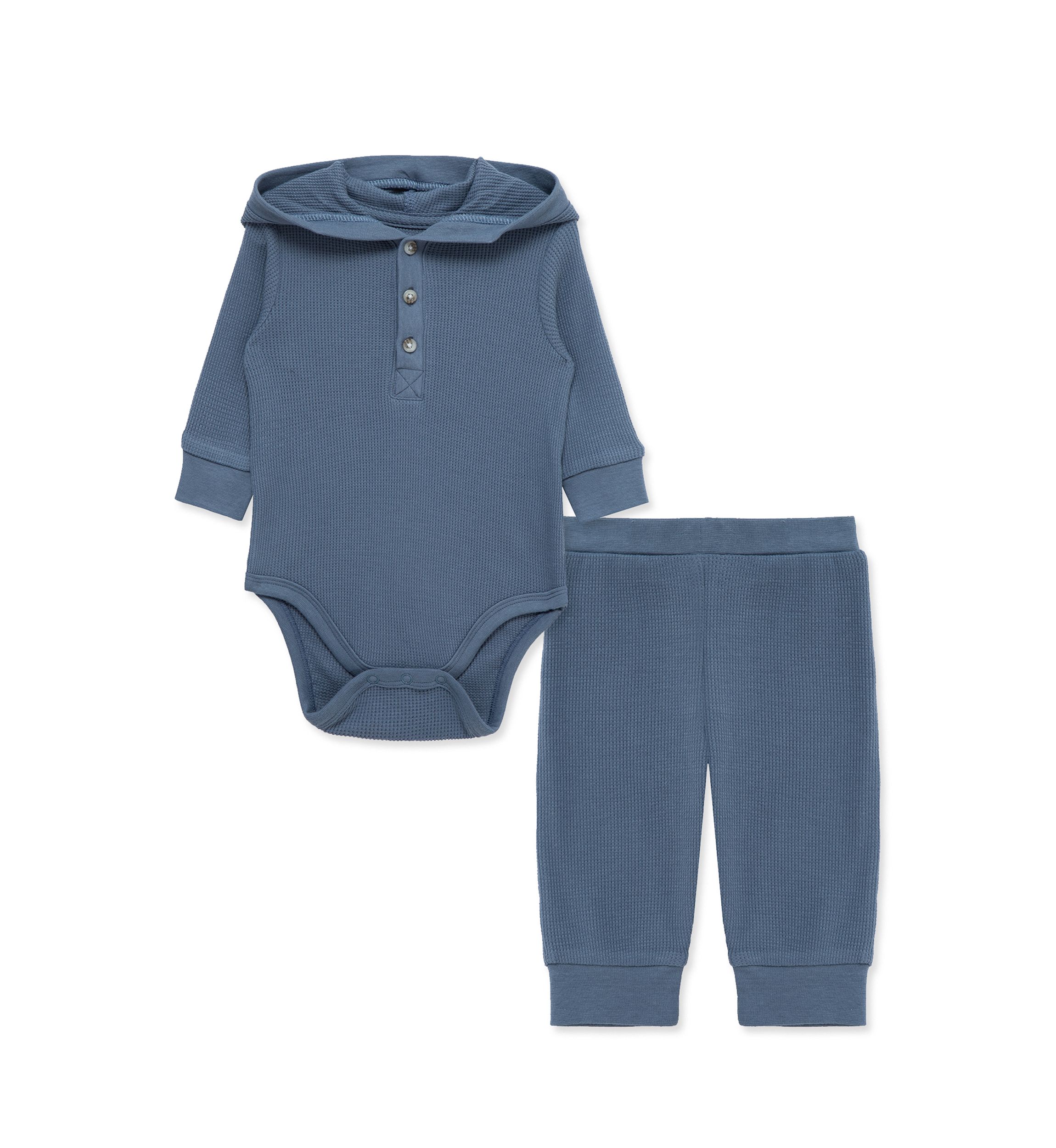 Baby Boys Dark Blue Bodysuit Pant Set