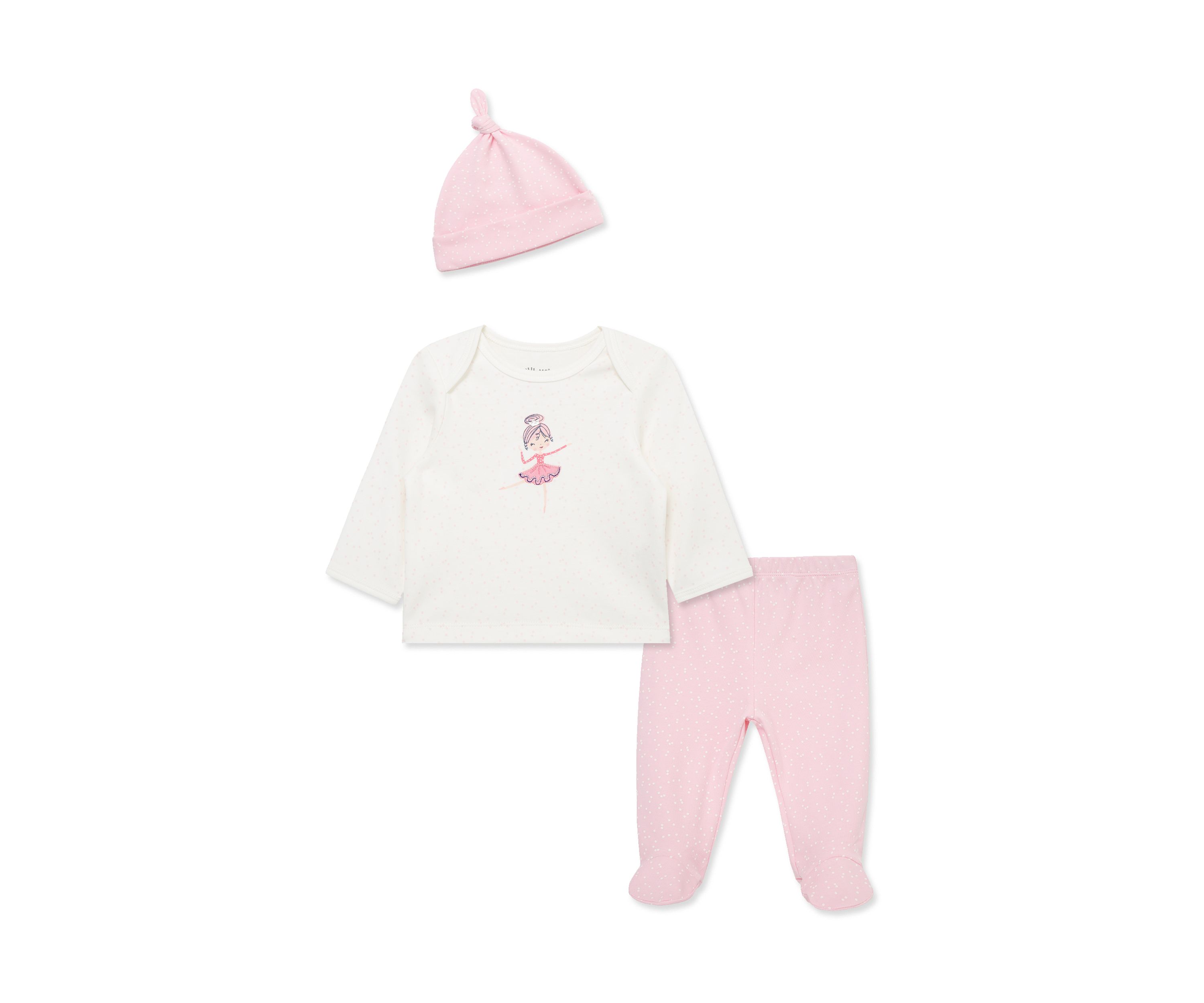 Baby Girls Ballerina Set with Hat