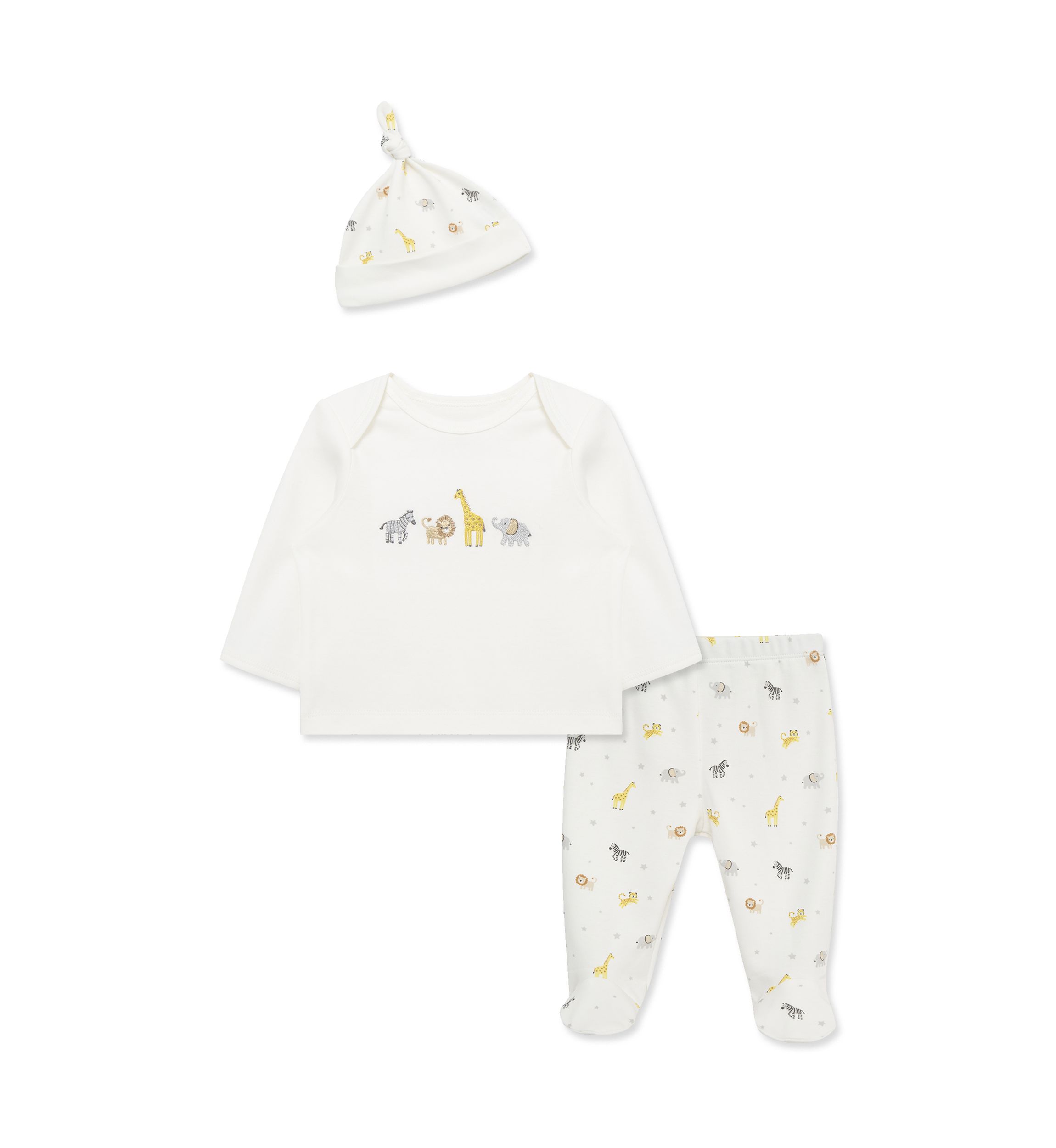 Baby Boys Sweet Safari Set with Hat