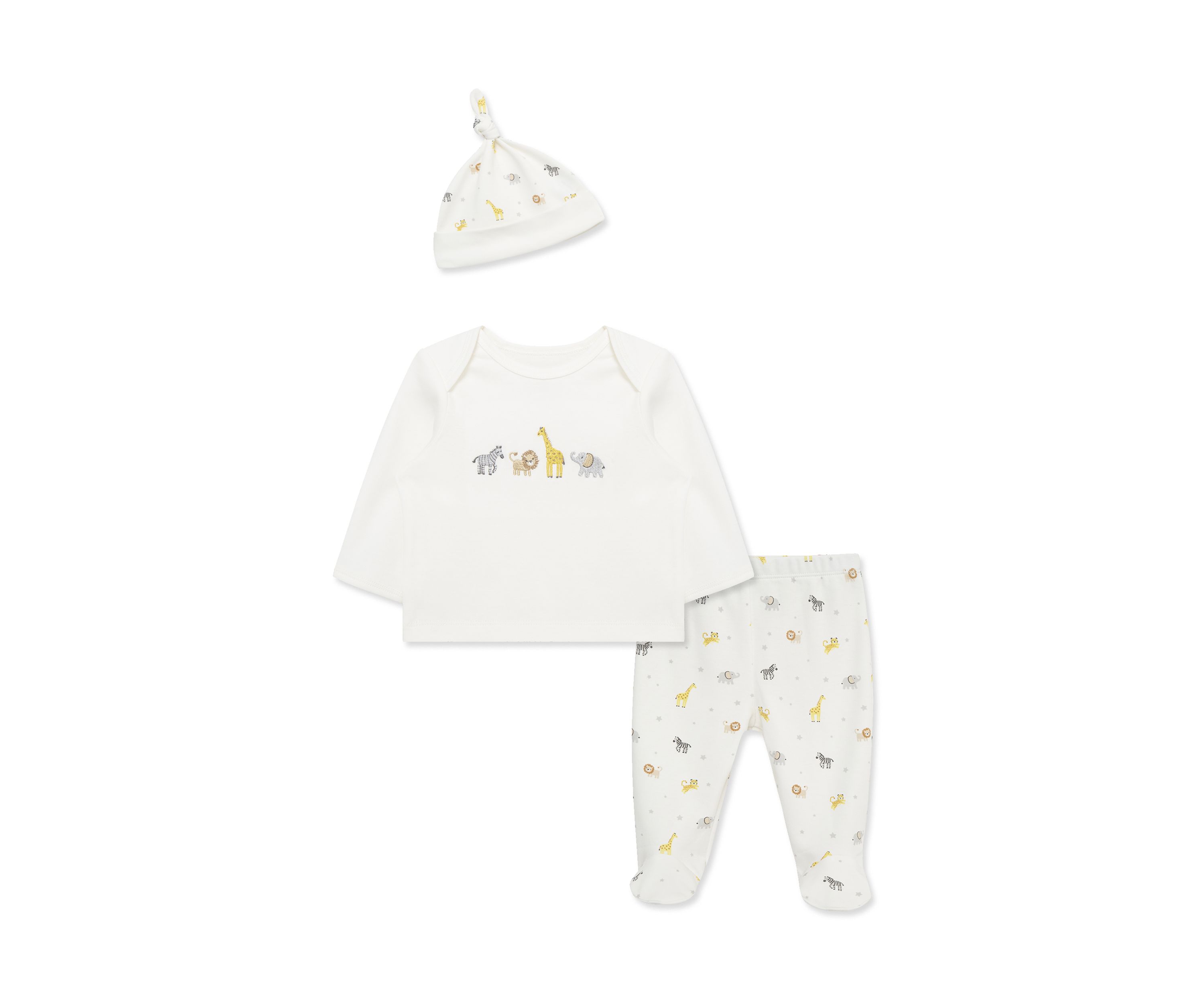 Baby Boys Sweet Safari Set with Hat