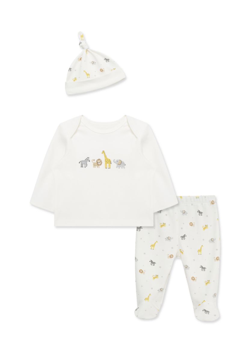 Baby Boys Sweet Safari Set with Hat