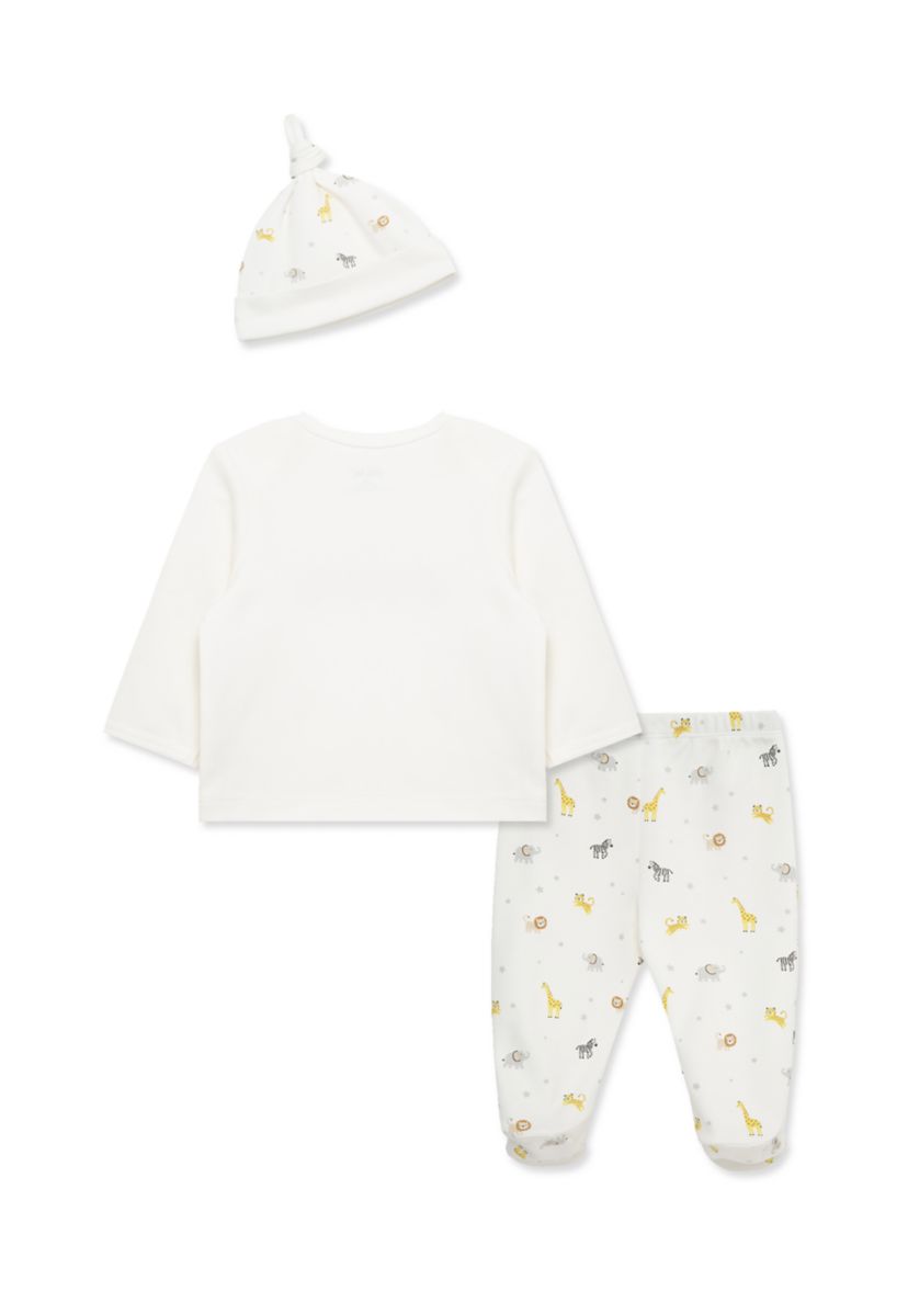 Baby Boys Sweet Safari Set with Hat