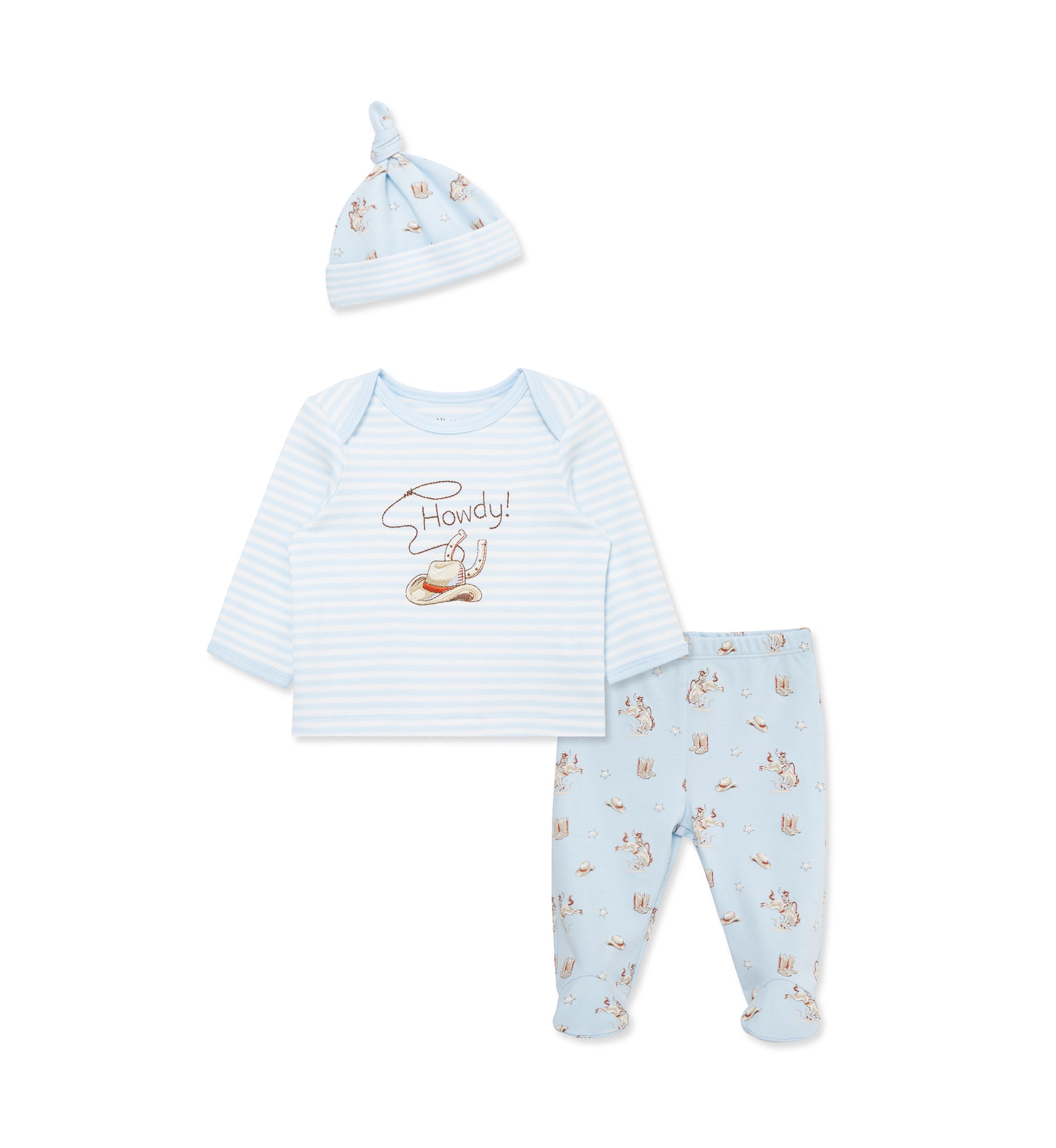 Baby Boys Western Set with Hat