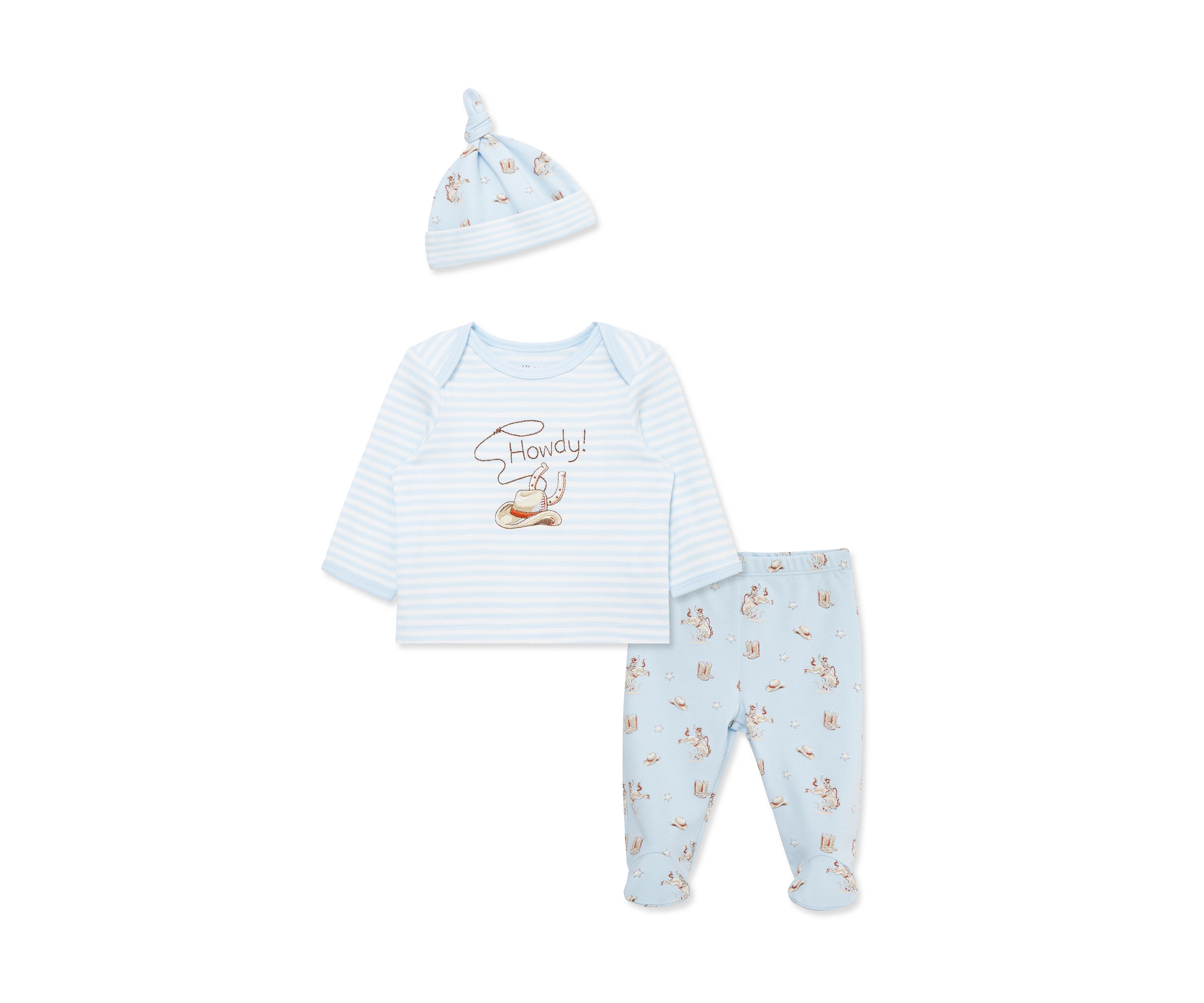 Baby Boys Western Set with Hat