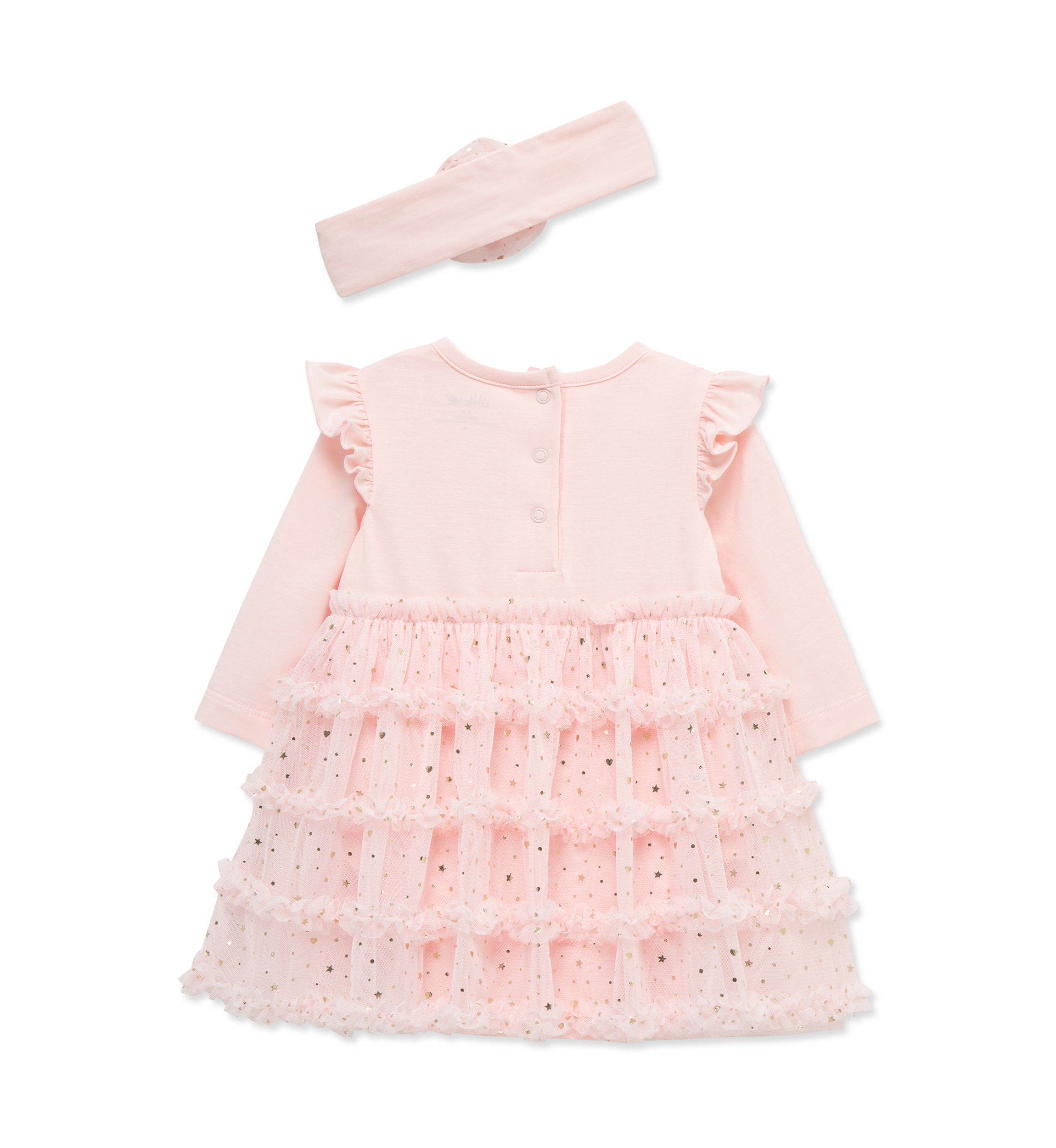 Baby Girls Spray Shine Tutu with Headband