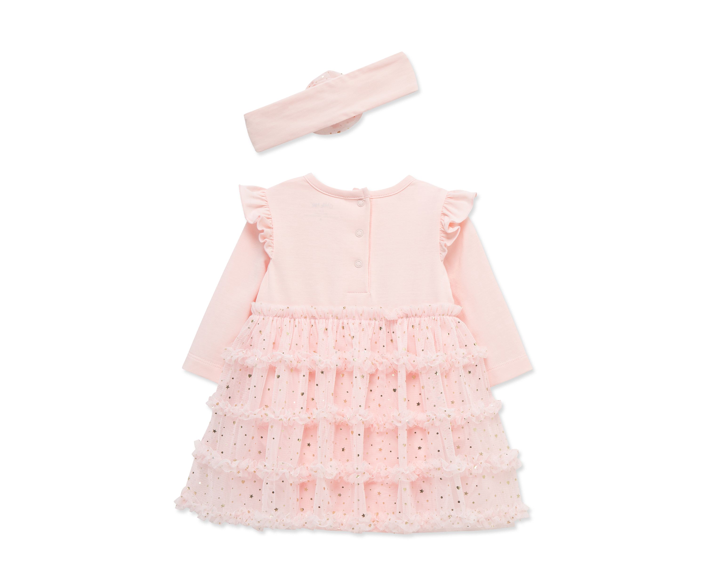 Baby Girls Spray Shine Tutu with Headband