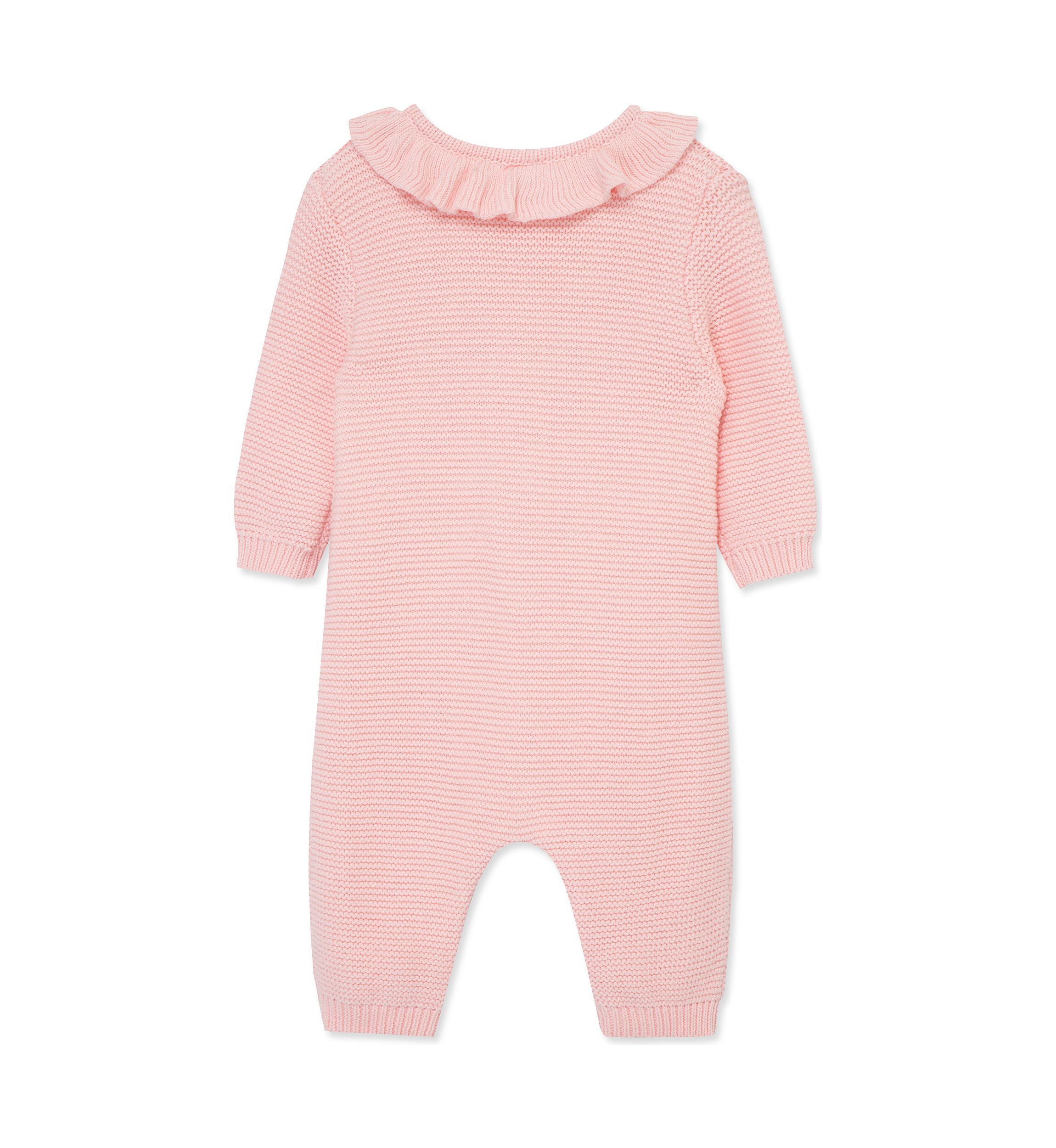 Baby Girls Crochet Coverall