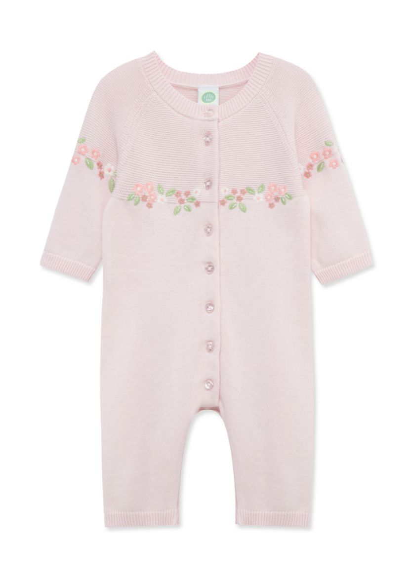 Baby Girls Garland Coverall