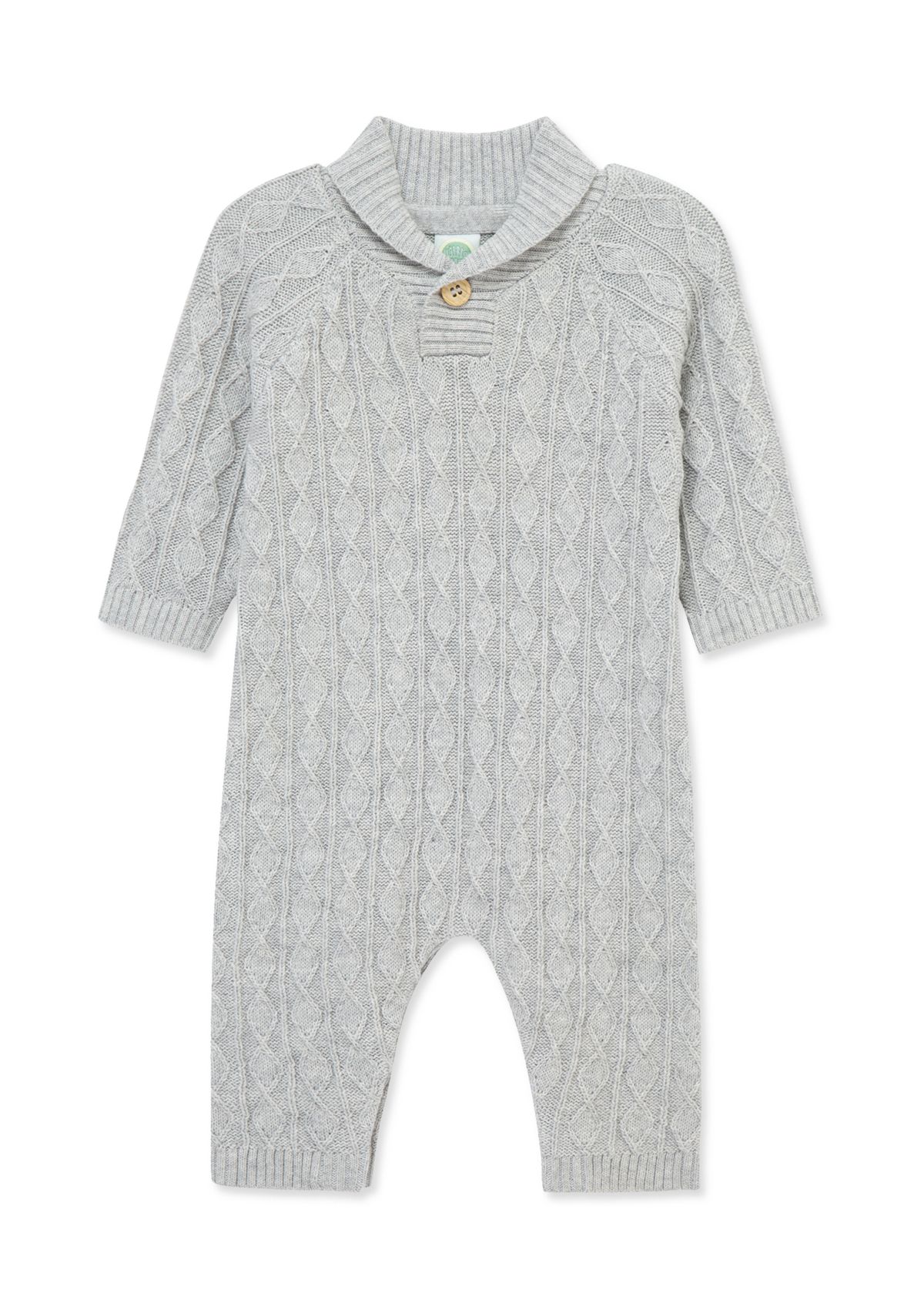 Baby Boys Diamond Stitch Coverall