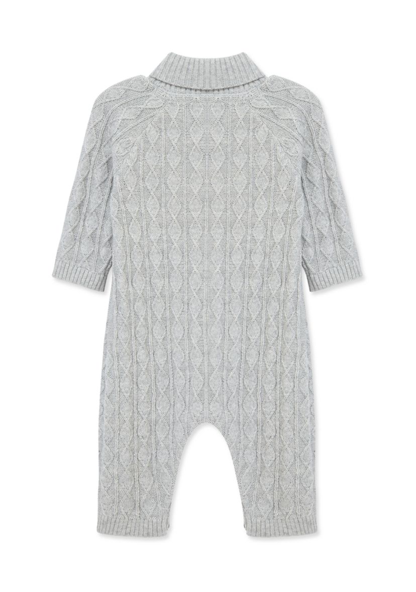 Baby Boys Diamond Stitch Coverall
