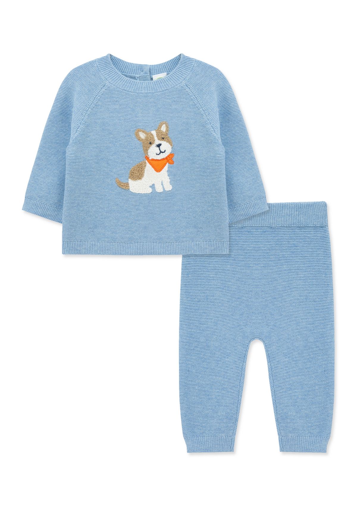 Baby Boys Puppy Sweater Set
