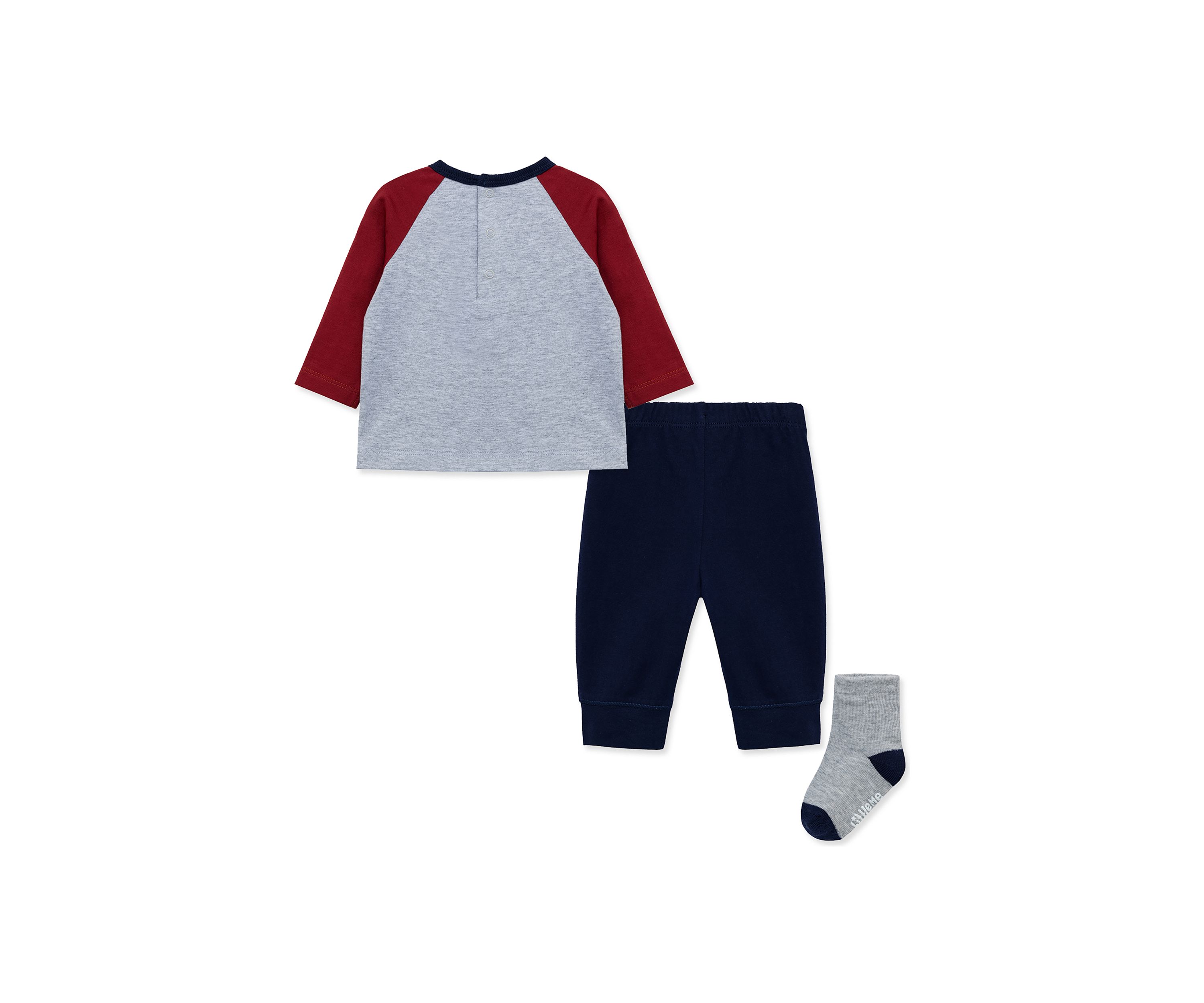 Baby Boys Football Joggers Set with Socks