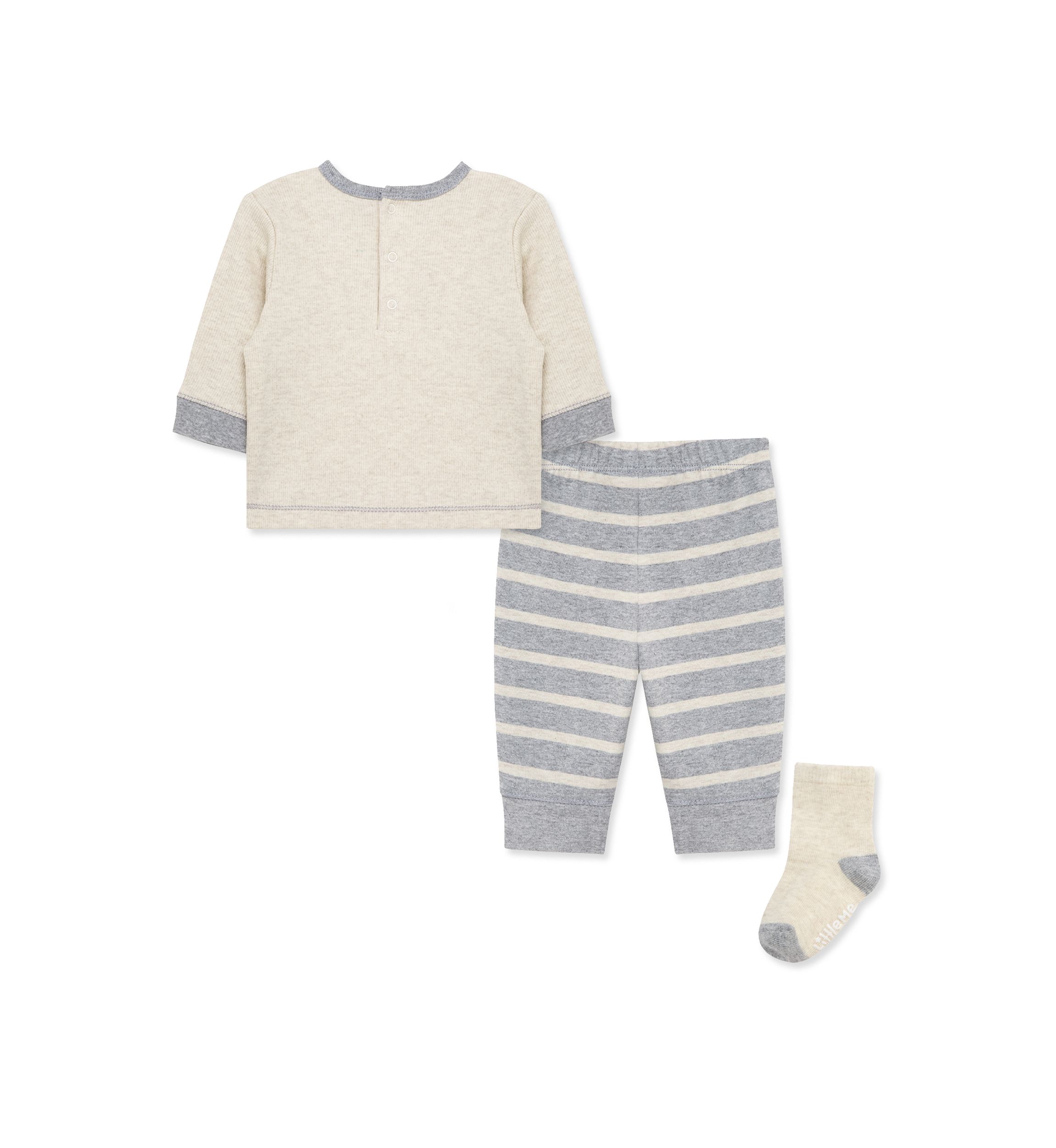 Baby Boys Hiking Joggers Set with Socks