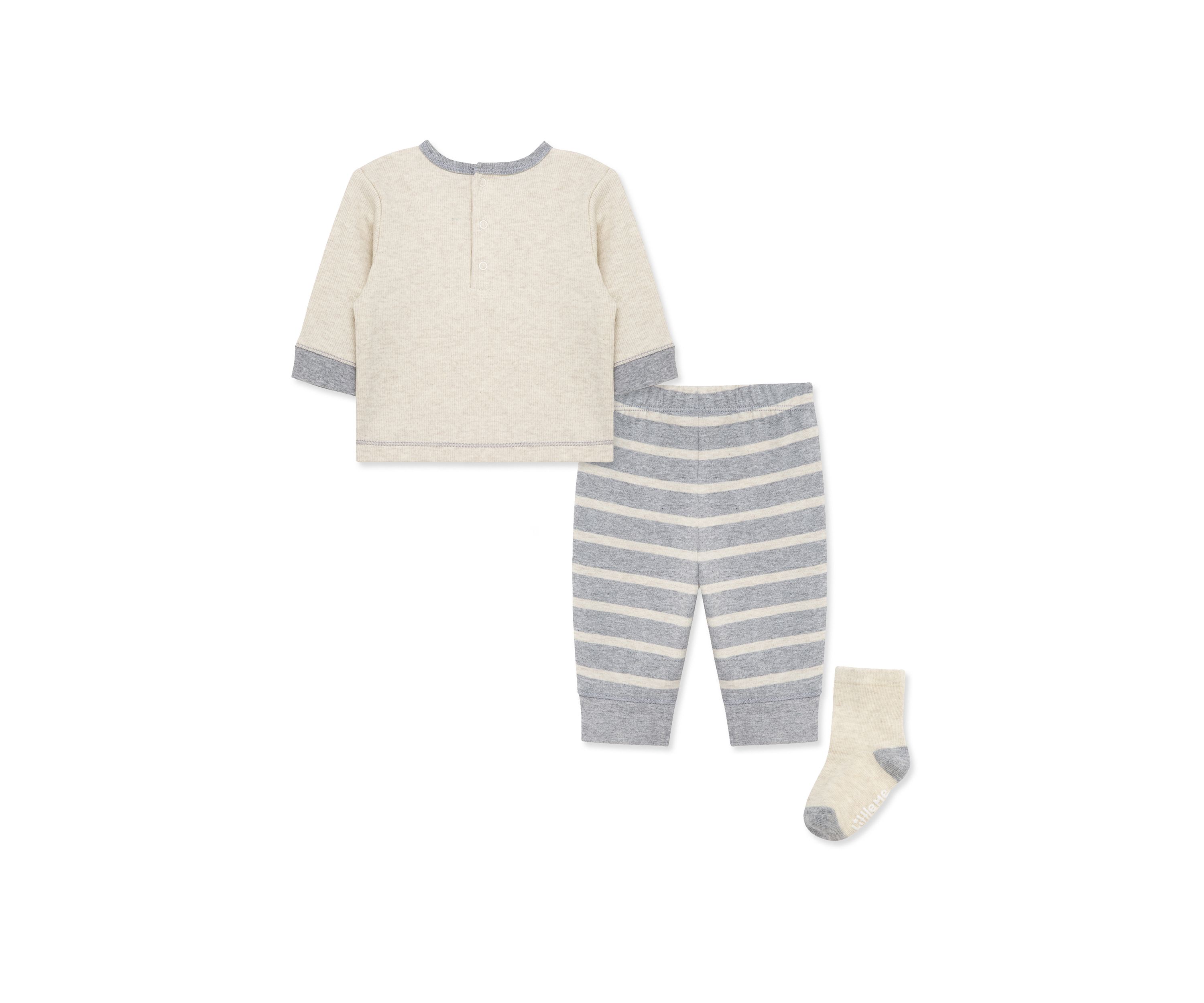 Baby Boys Hiking Joggers Set with Socks