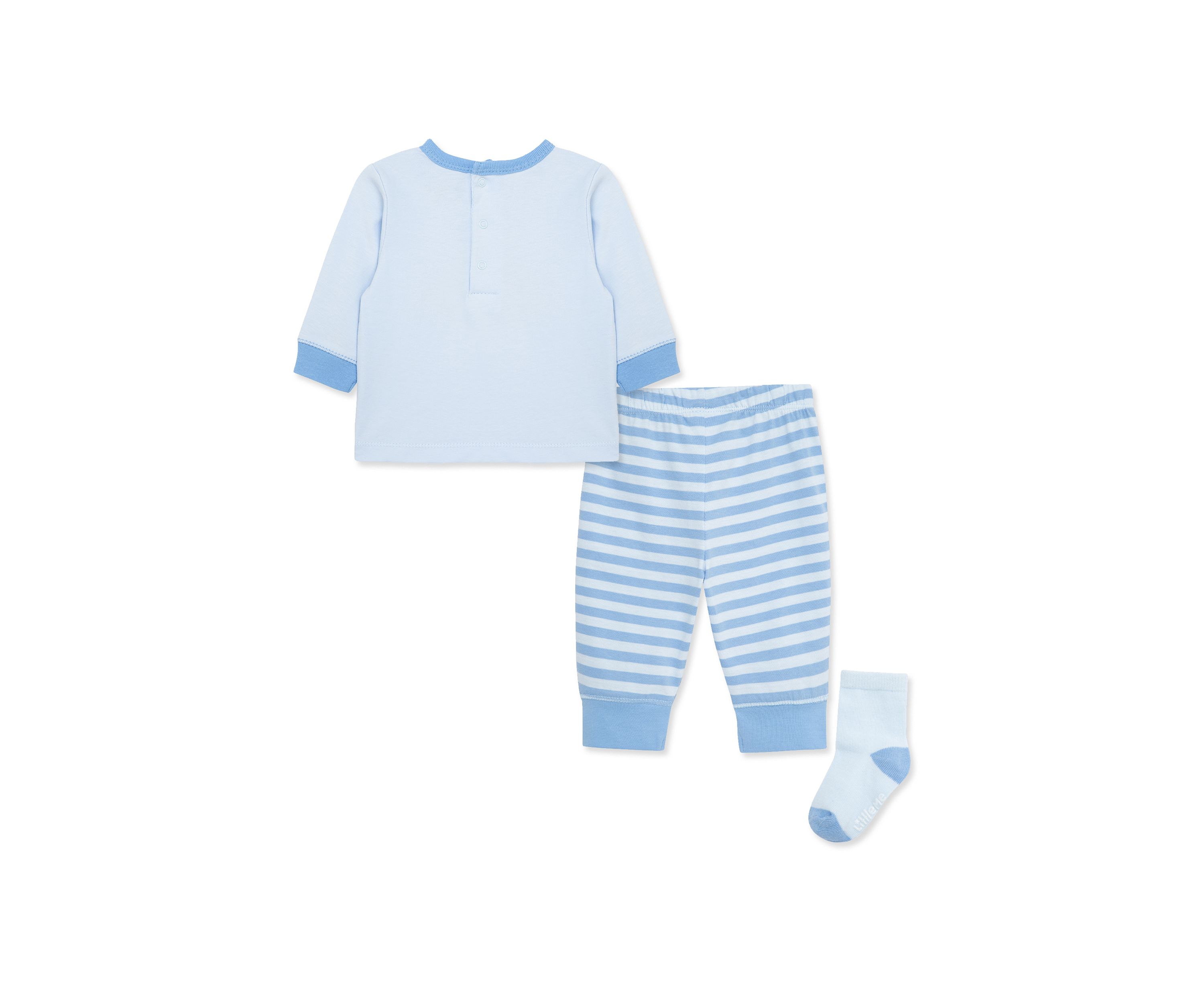 Baby Boys Puppies Joggers Set with Socks