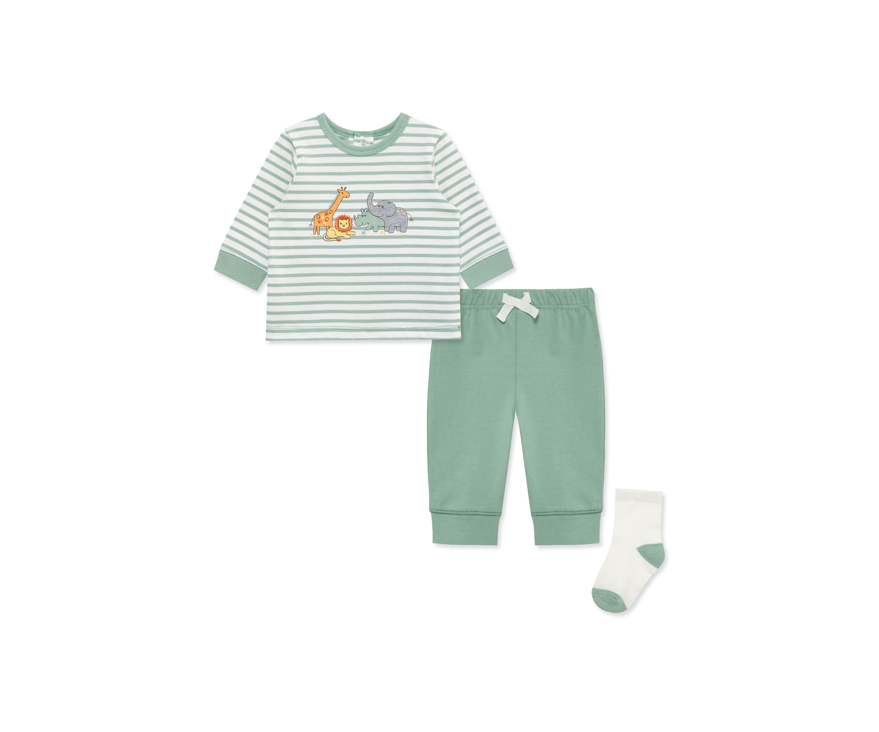 Baby Boys Jungle Jogger Set with Socks