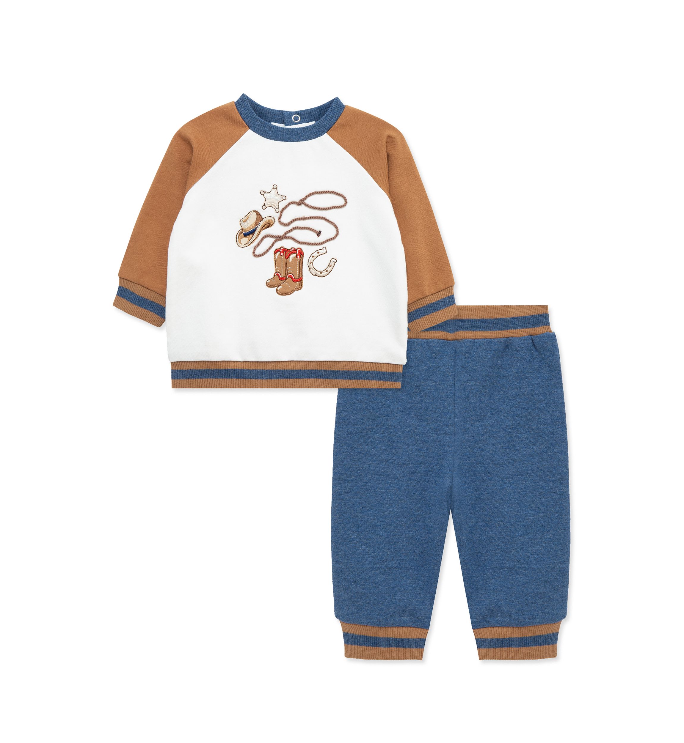 Baby Boys Western Active Set
