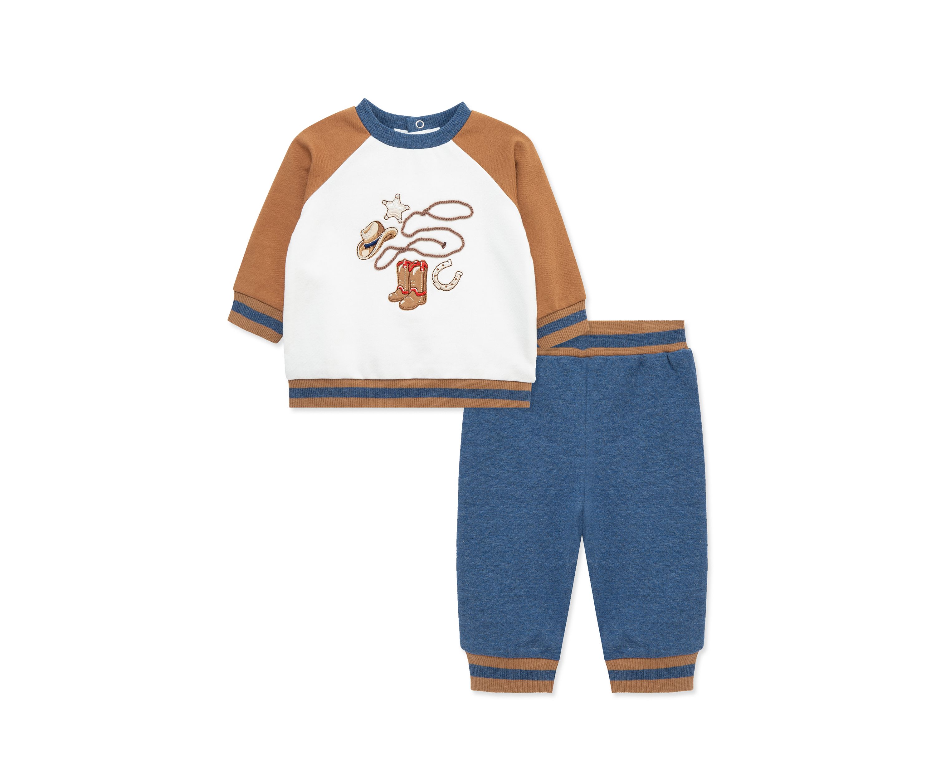 Baby Boys Western Active Set