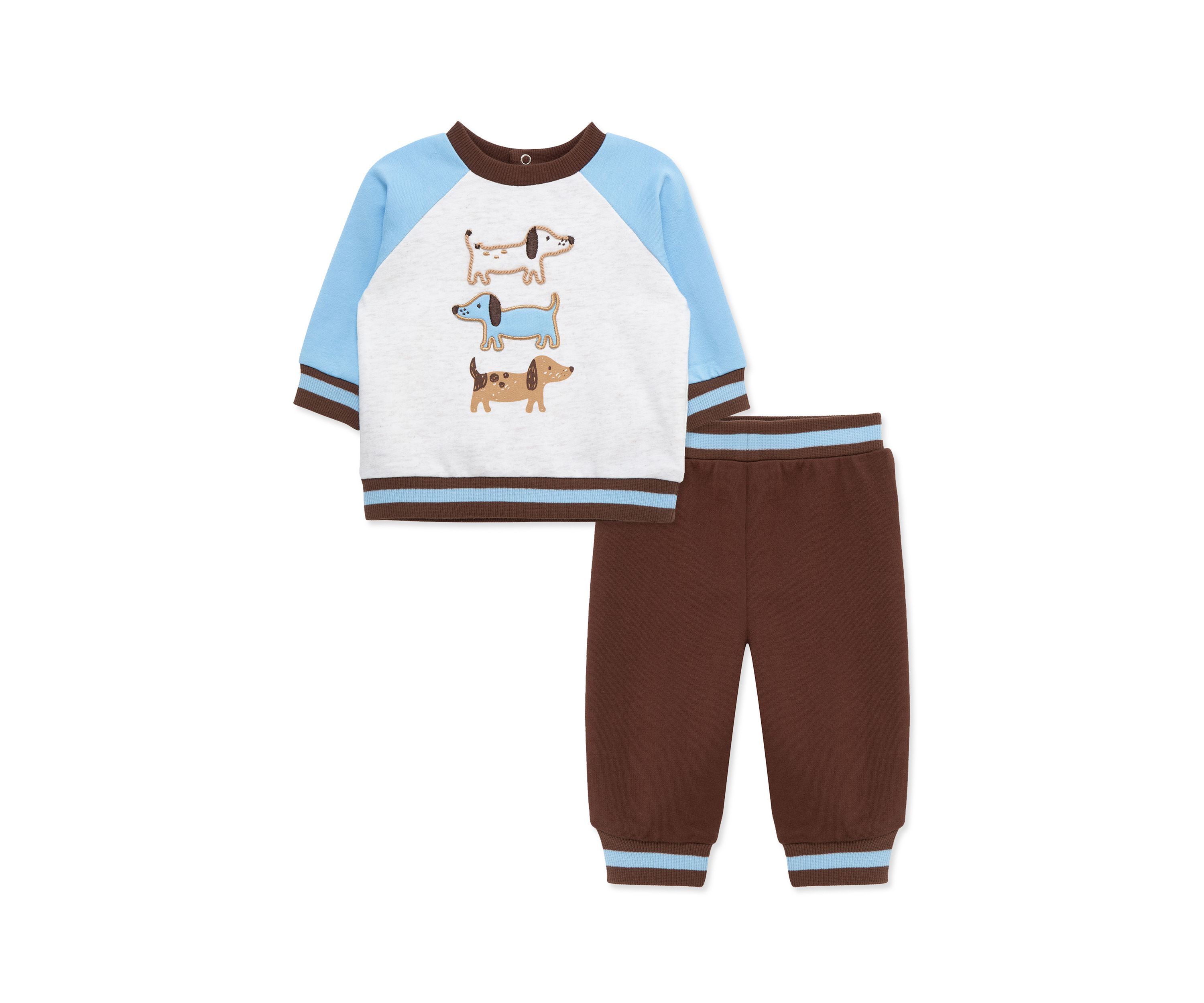 Baby Boys Puppies Active Set