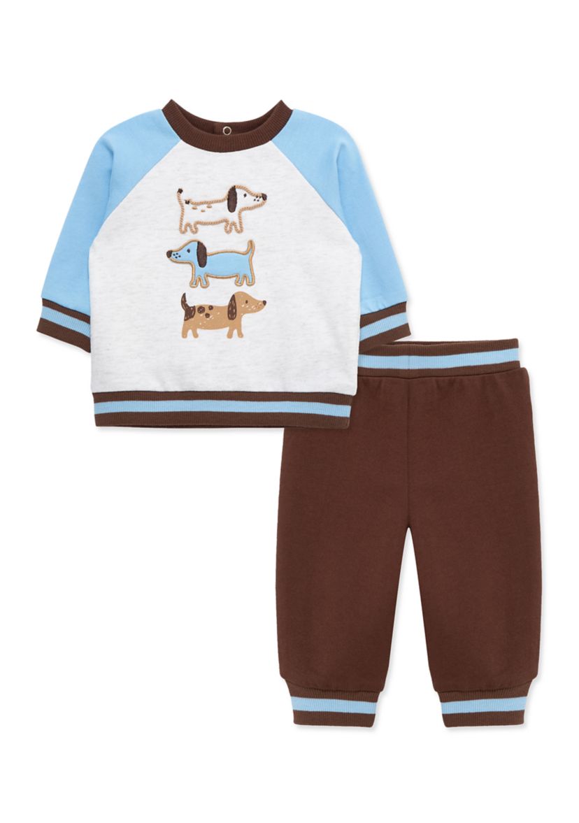 Baby Boys Puppies Active Set