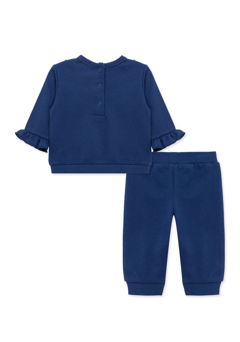Baby Girls Pop Flowers Active Set