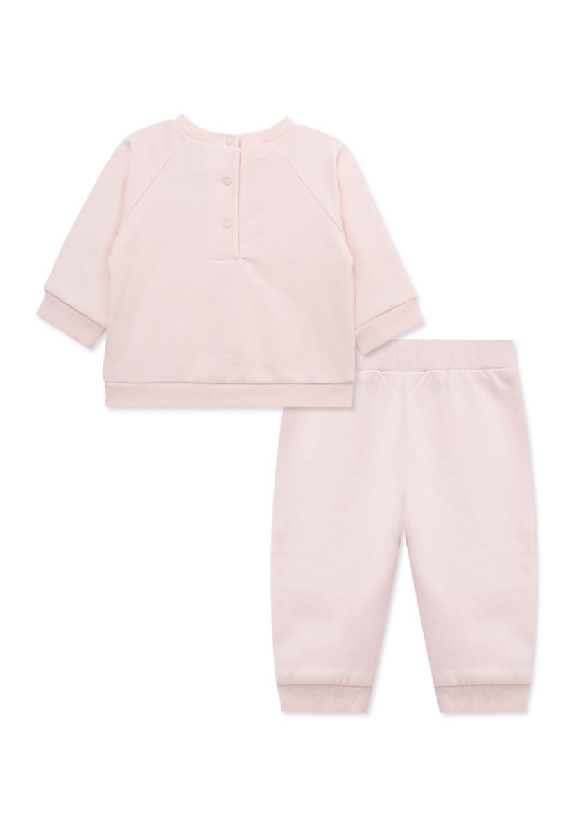 Baby Girls Floral Shine Active Set