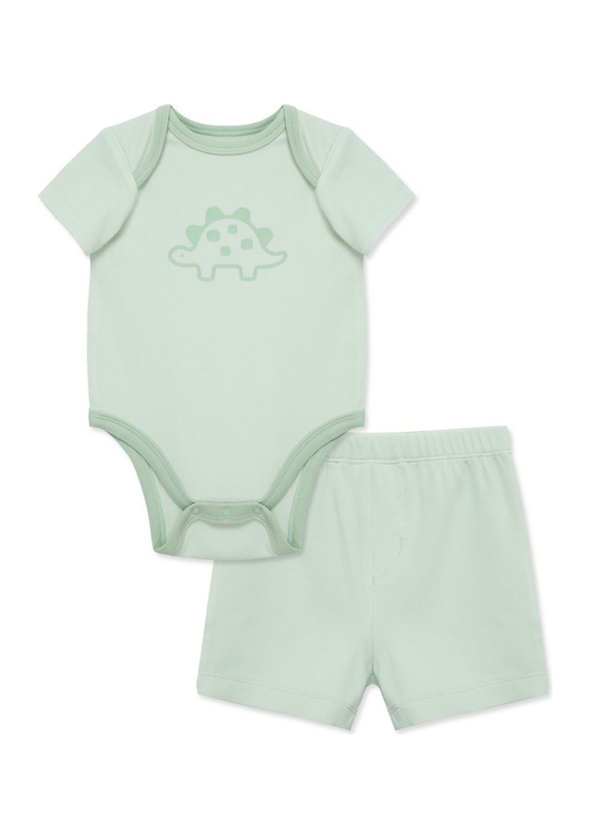 Baby Boys Dino Shorts Set