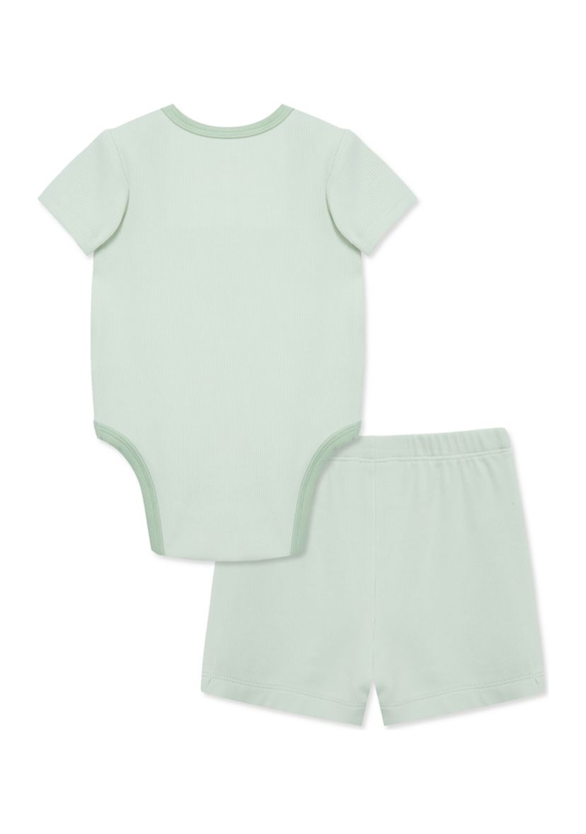 Baby Boys Dino Shorts Set