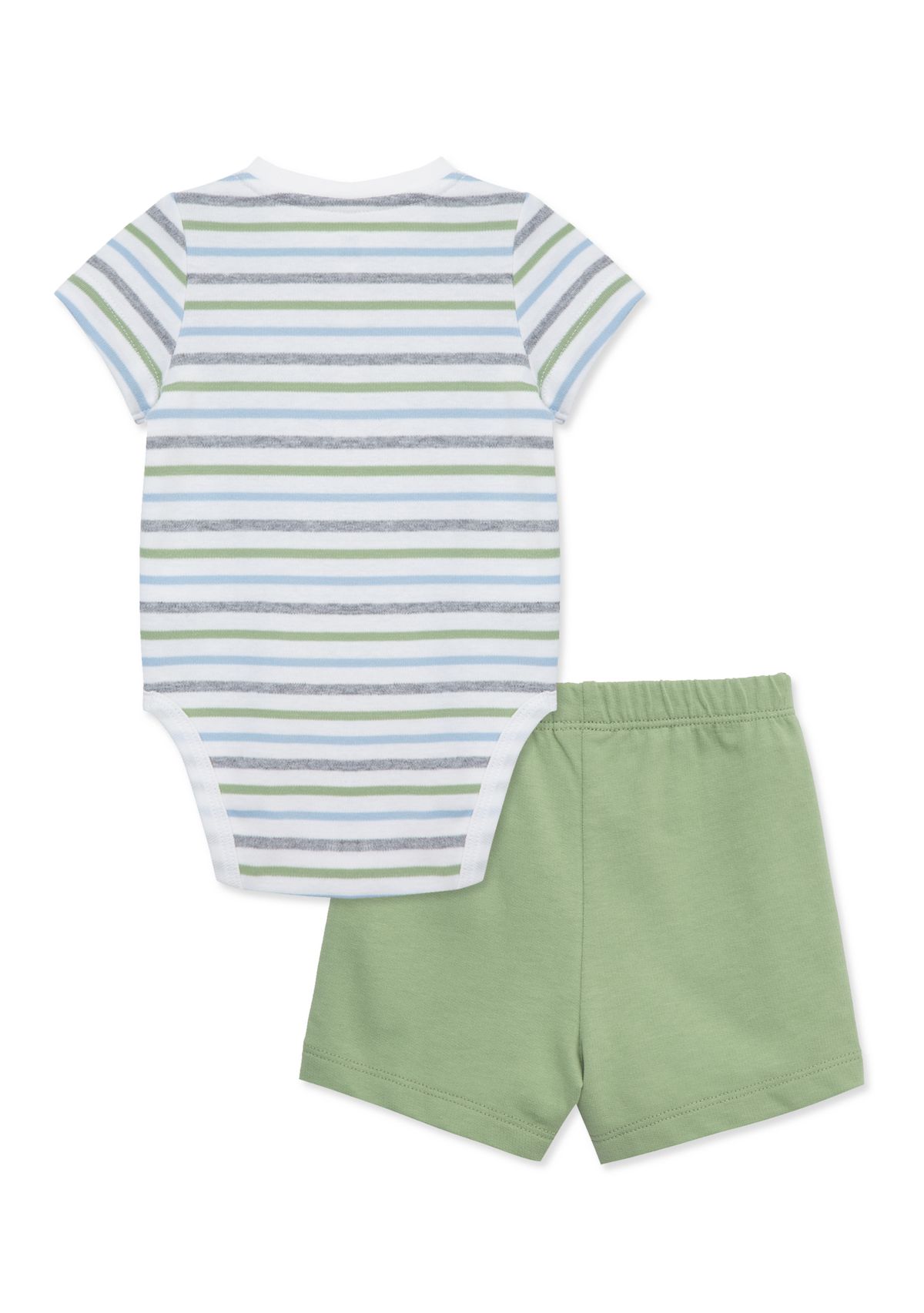 Baby Boys Elephant Shorts Set
