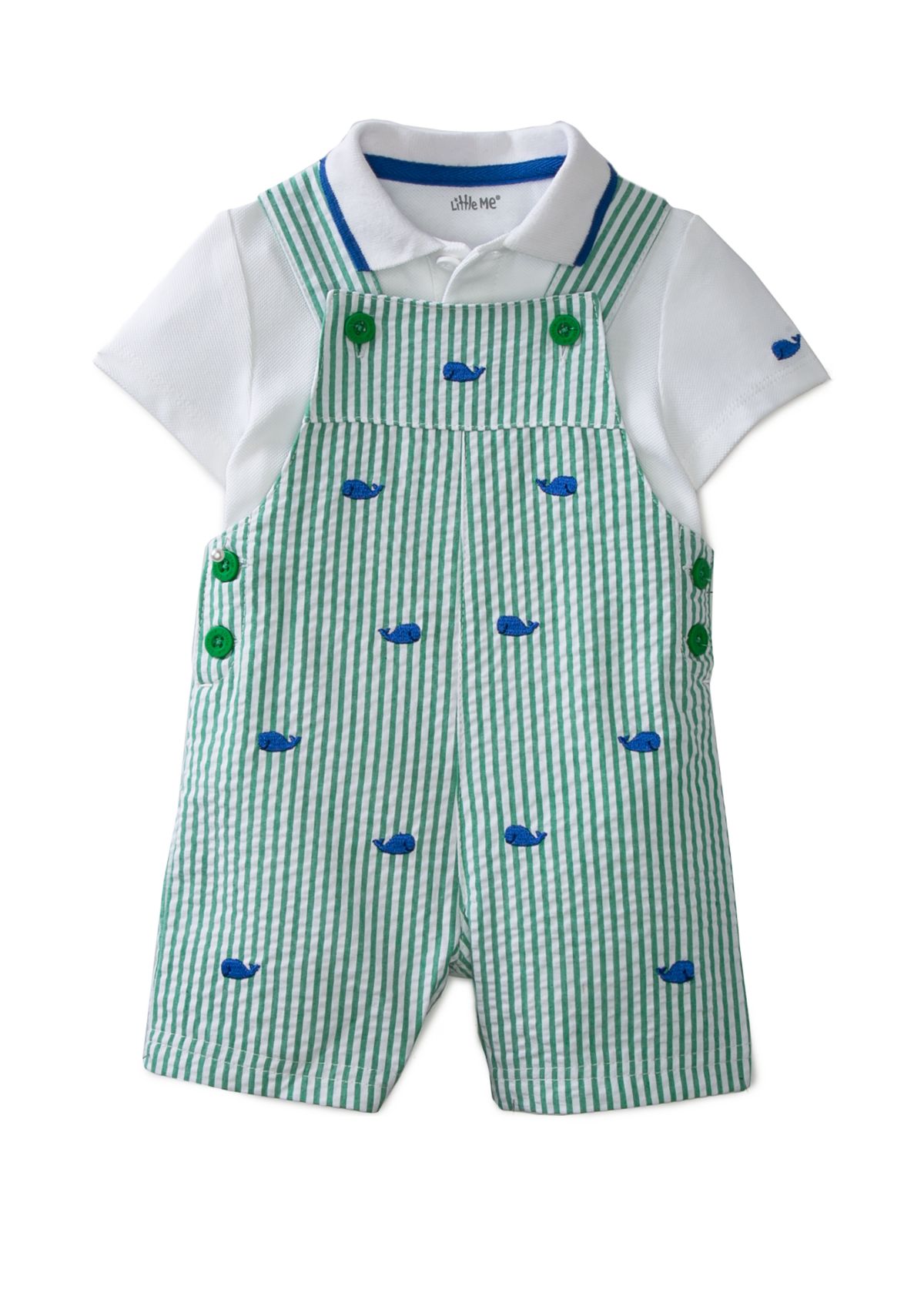 Baby Boys Whale Shortall Set