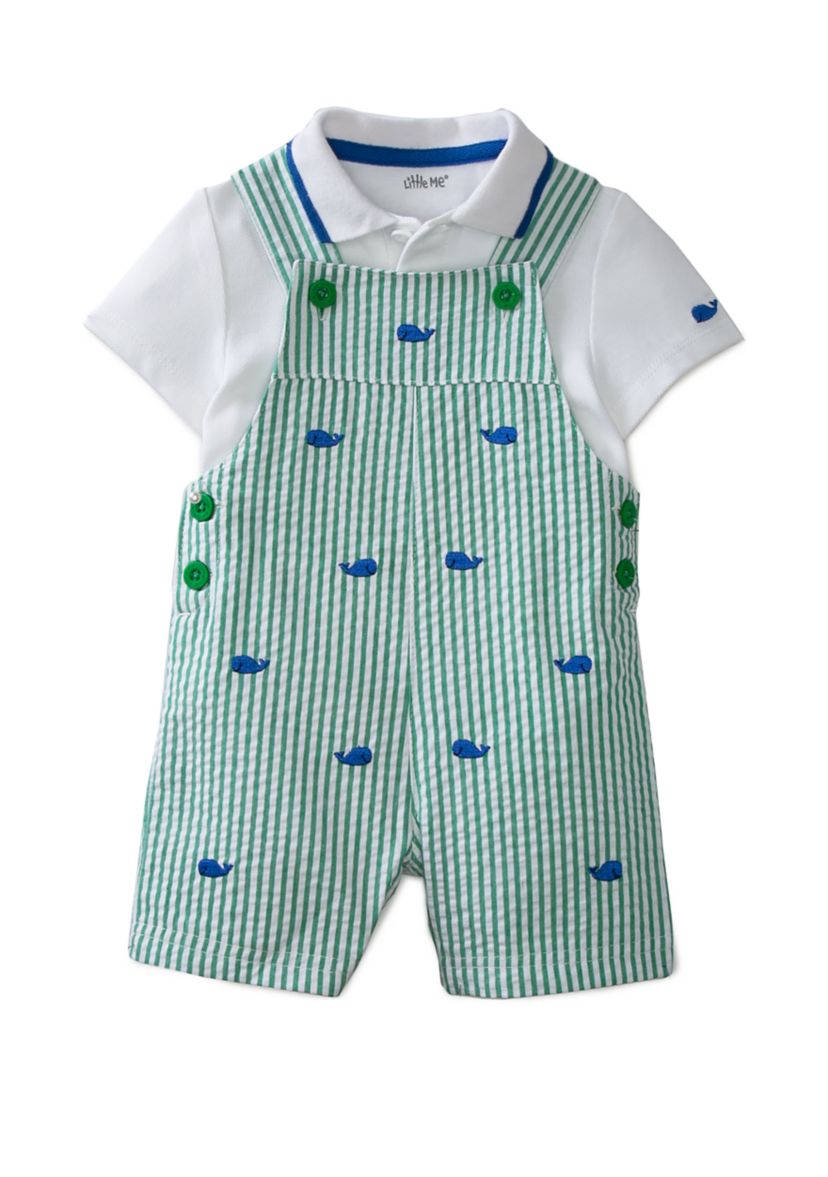 Baby Boys Whale Shortall Set
