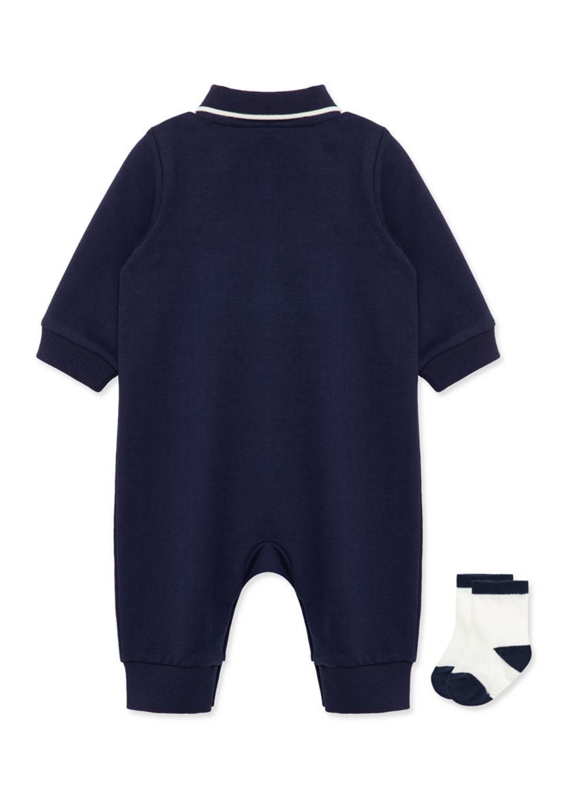 Baby Boys Cars Coverall with Socks