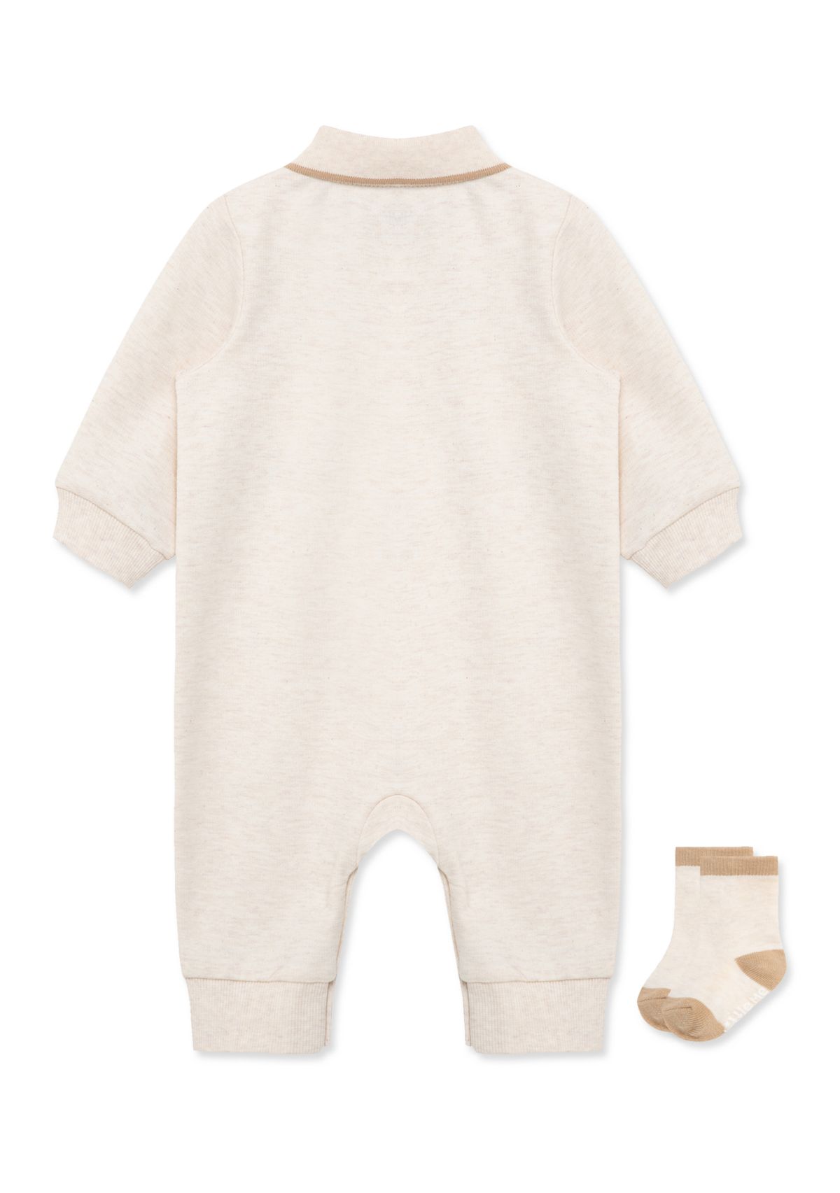 Baby Boys Safari Coverall with Socks