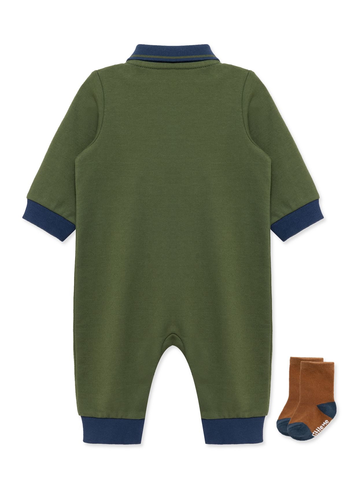 Baby Boys Football Coverall with Socks