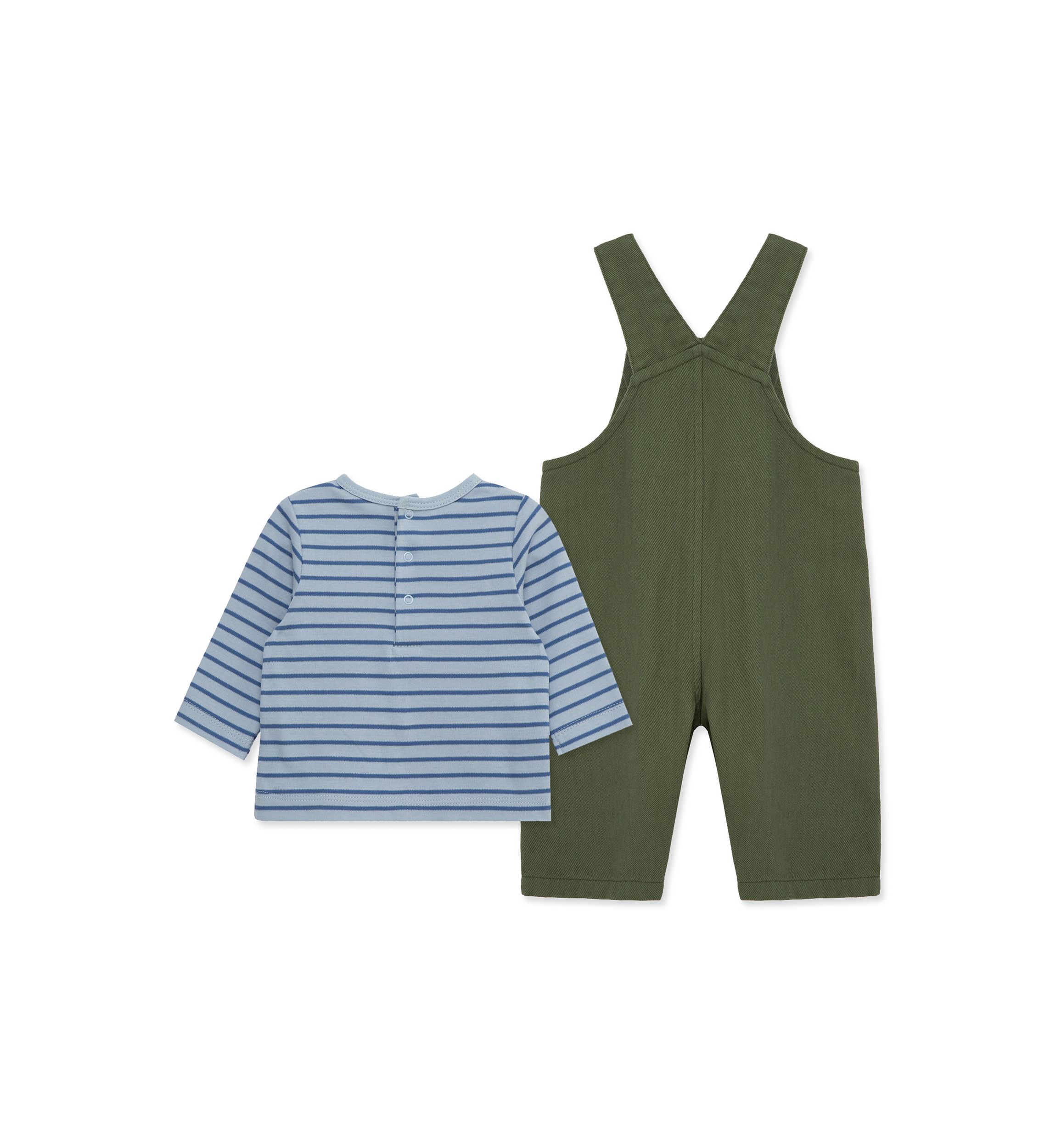 Baby Boys Dinos Overall Set