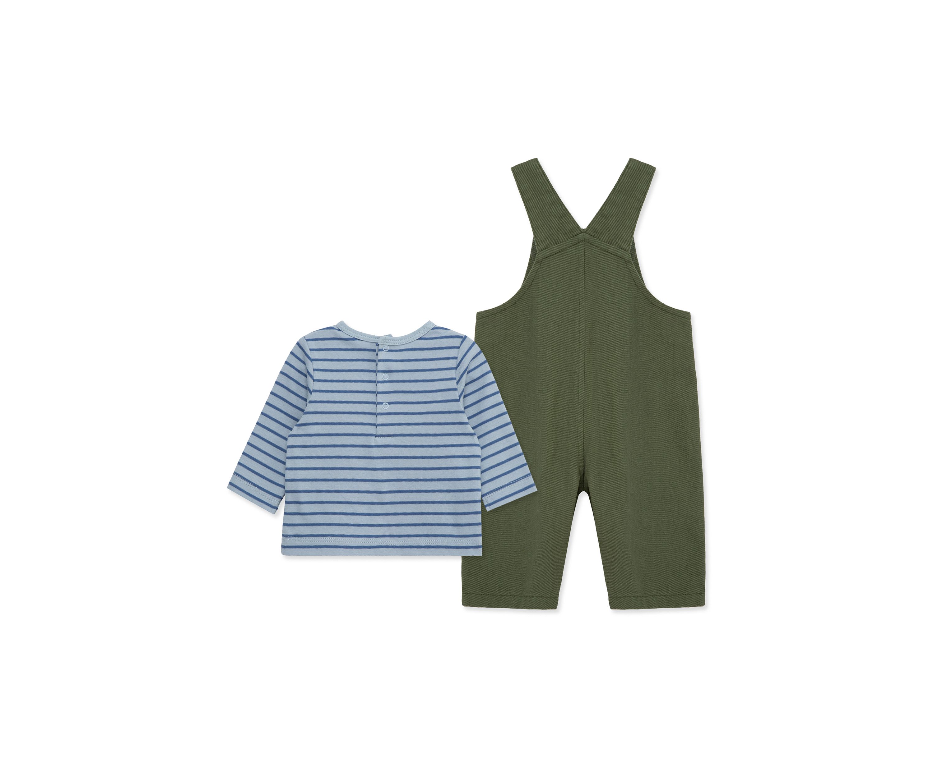 Baby Boys Dinos Overall Set